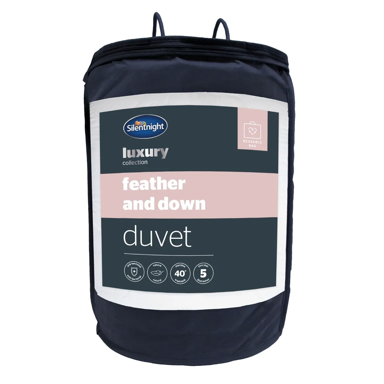 Silentnight Duck Feather & Down Double Duvet 13.5 Tog - White product