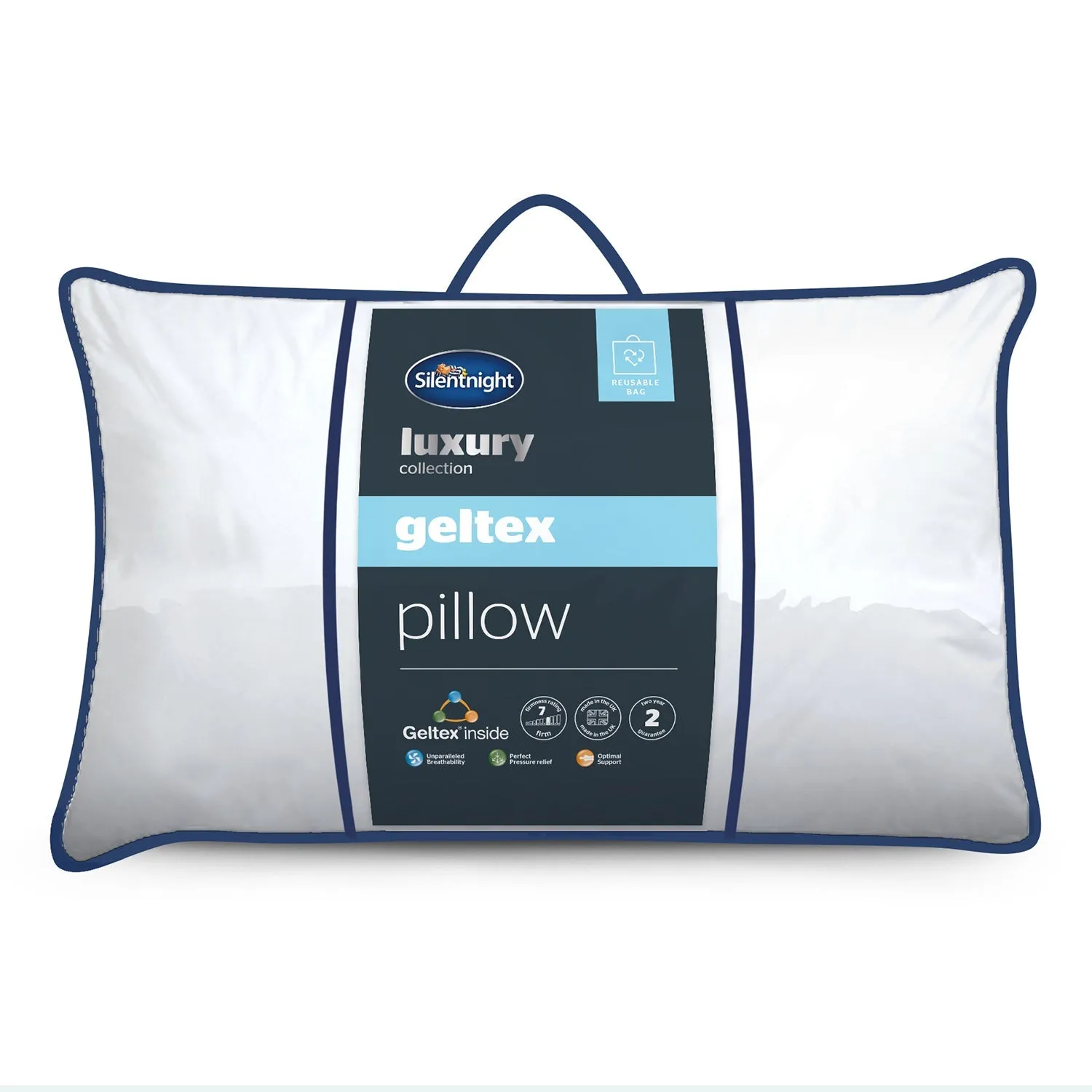 Silentnight Geltex Premier Firm Support Pillow - White product
