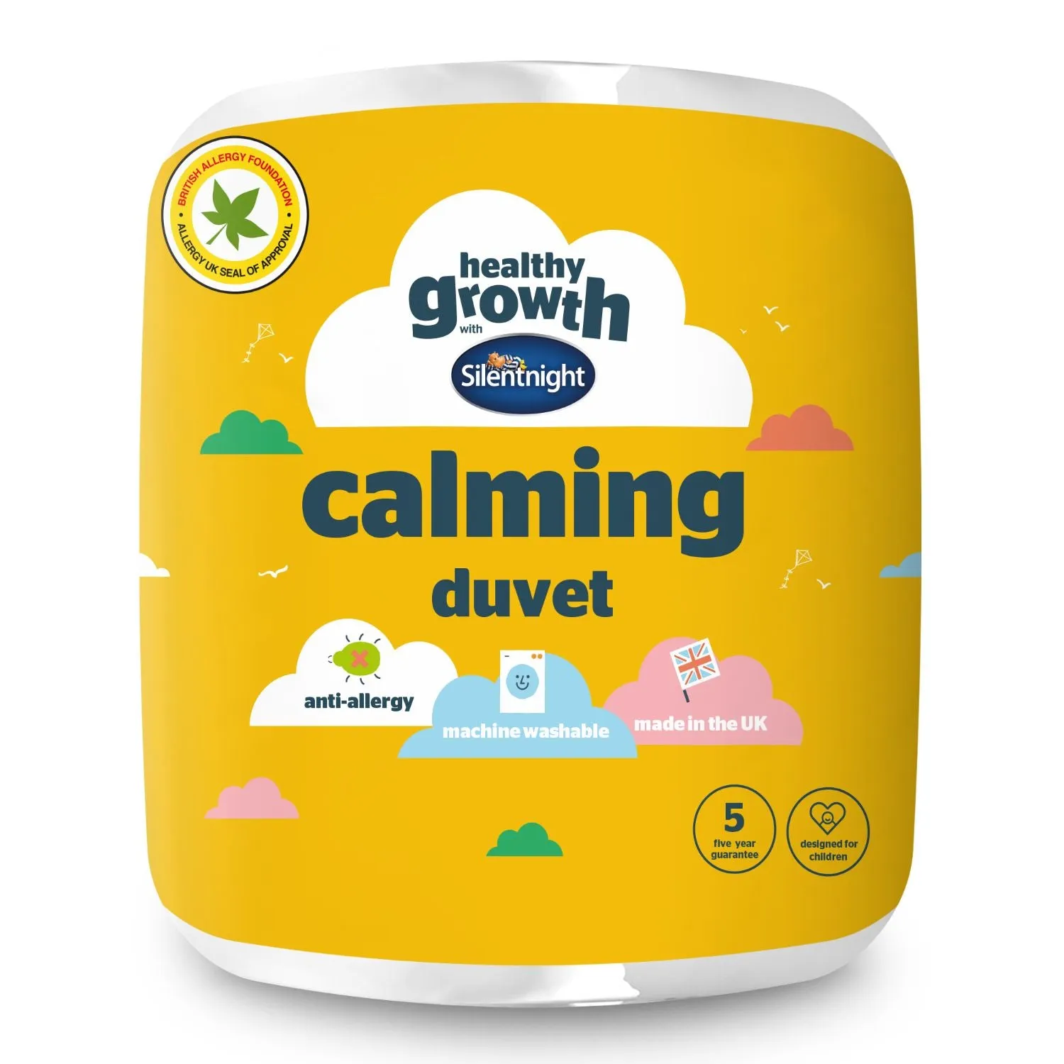 Silentnight Healthy Growth Calming Single Duvet 10.5 Tog - White product