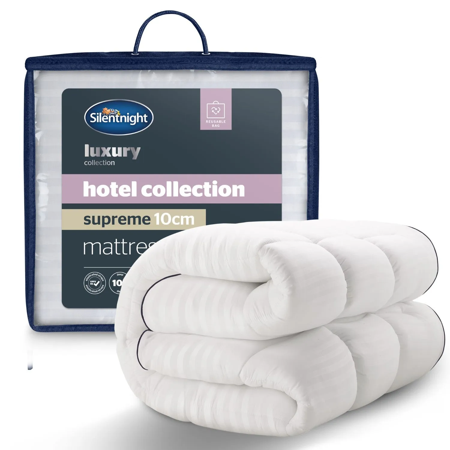 Silentnight Hotel Collection Supreme Double Mattress Topper - White product