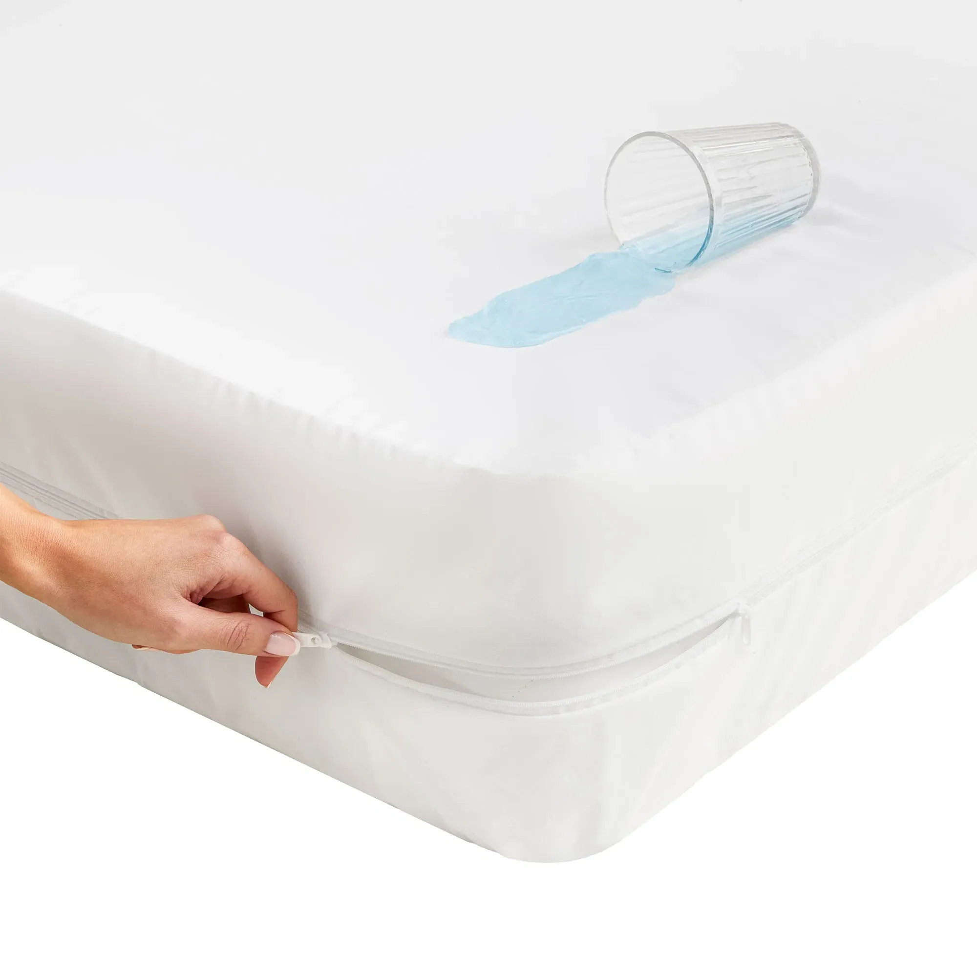 Silentnight King Size Complete Encasement Mattress Protector - White product