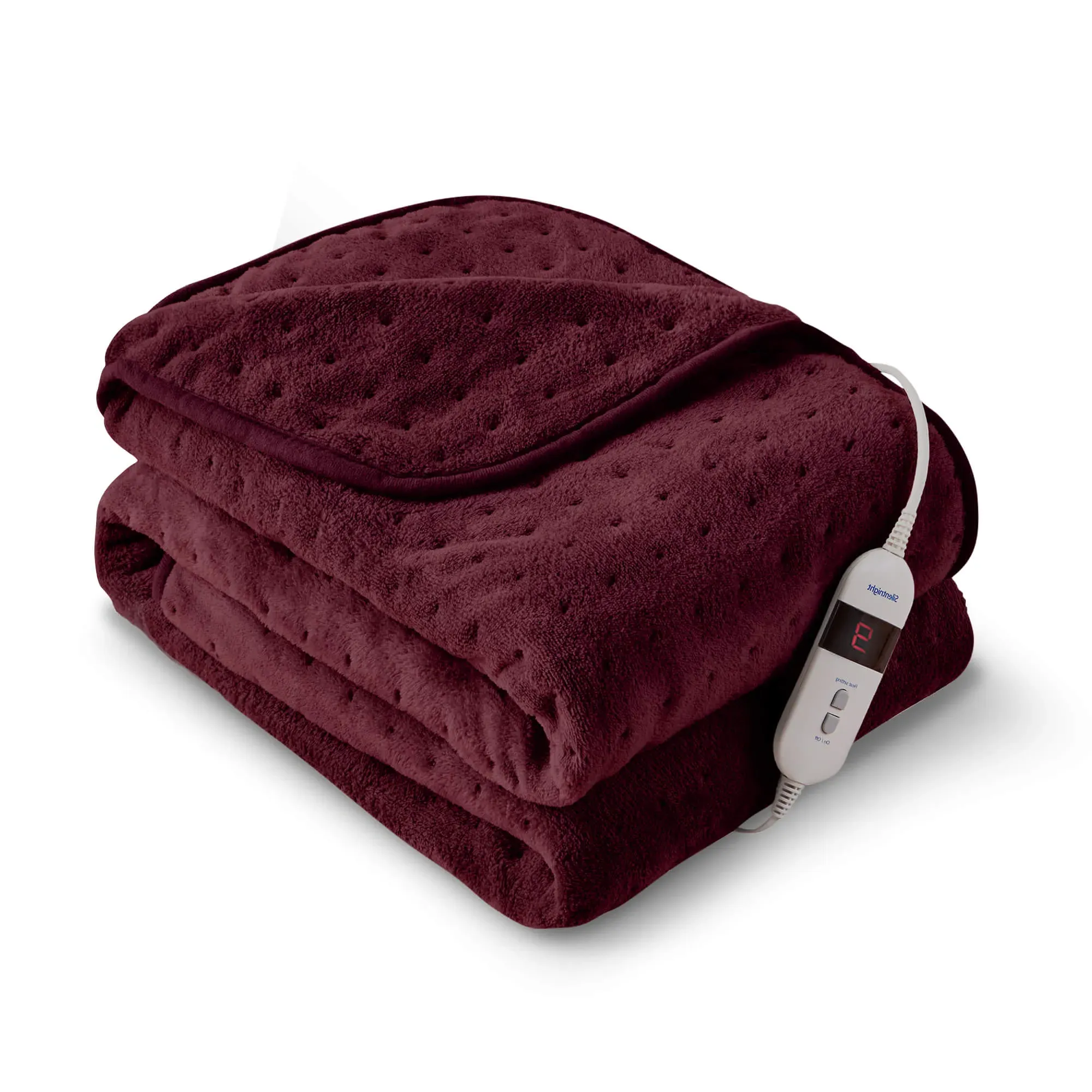 Silentnight Luxury Heated Throw - Red, Fleece product
