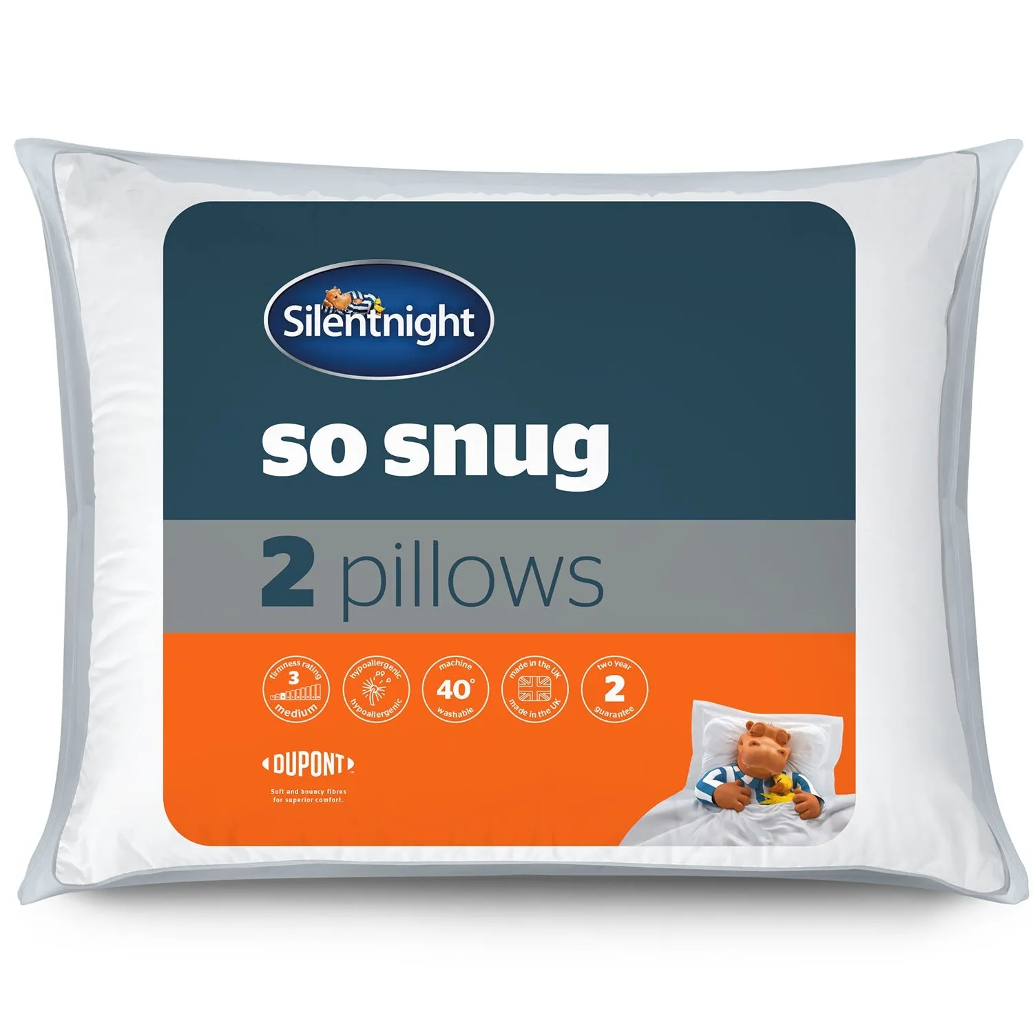 Silentnight So Snug Pillow Pair - White product