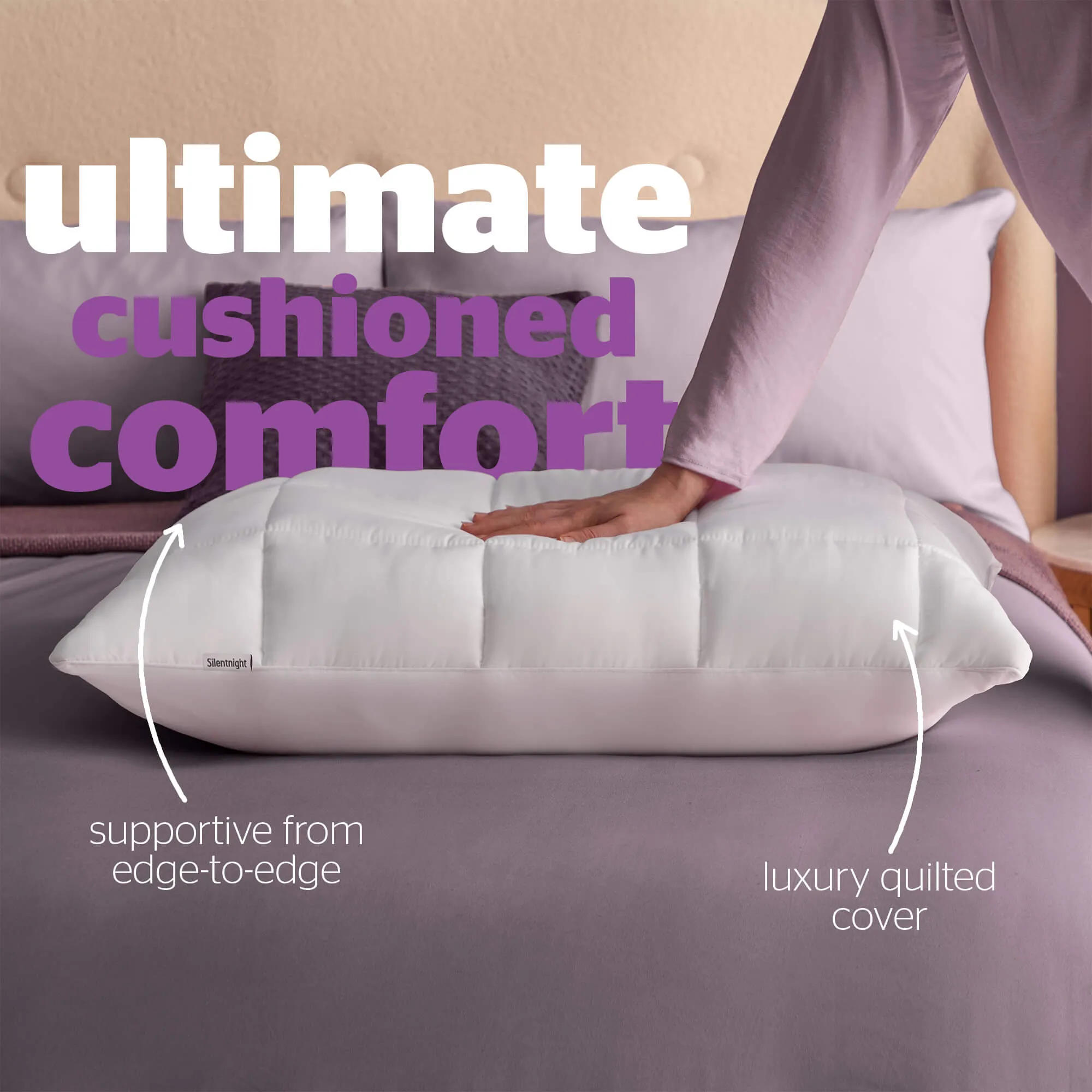 Silentnight Ultimate Deep Sleep Pillow - White alternate view