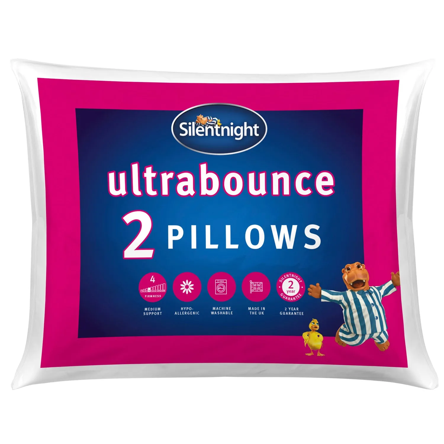 Silentnight Ultrabounce Pillow Pair - White product