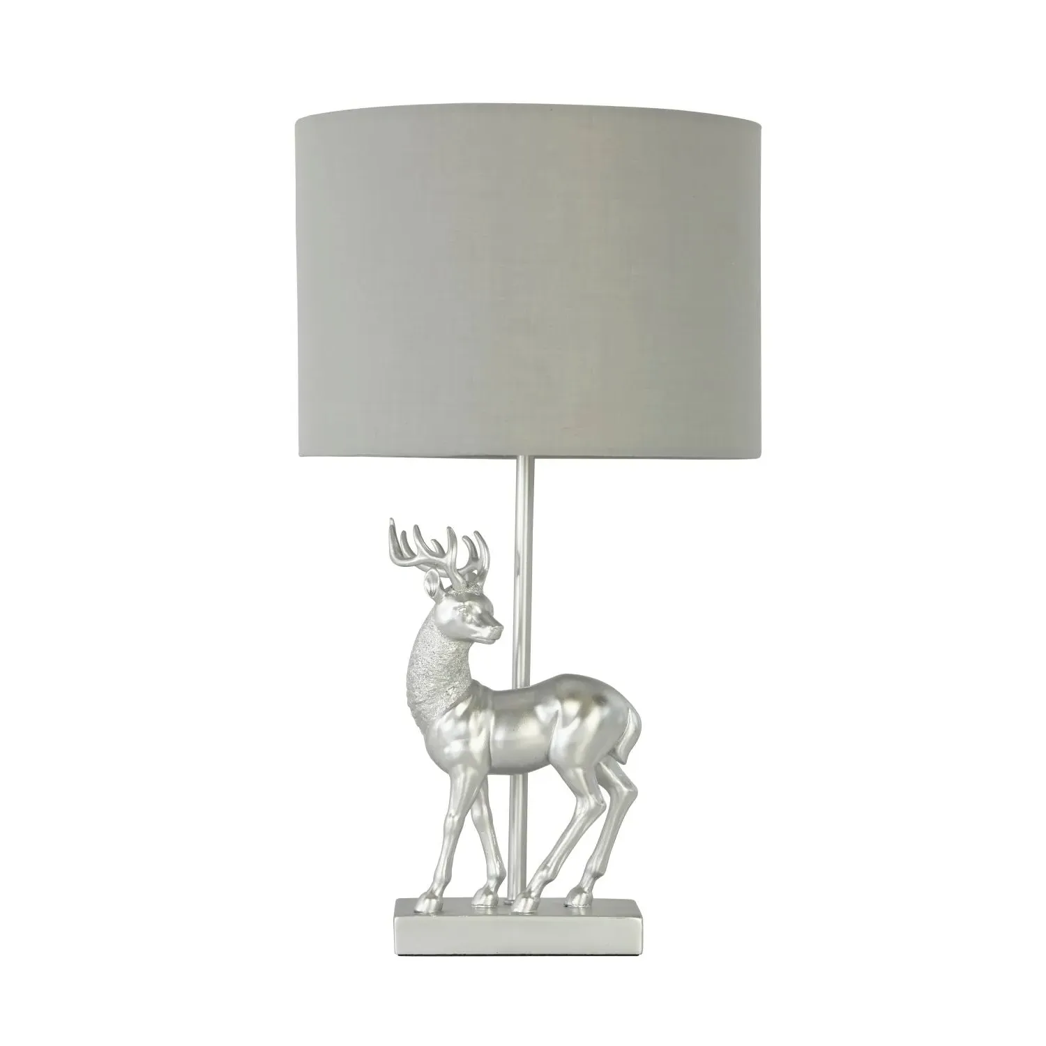 Silver Stag Table Lamp - Silver alternate view