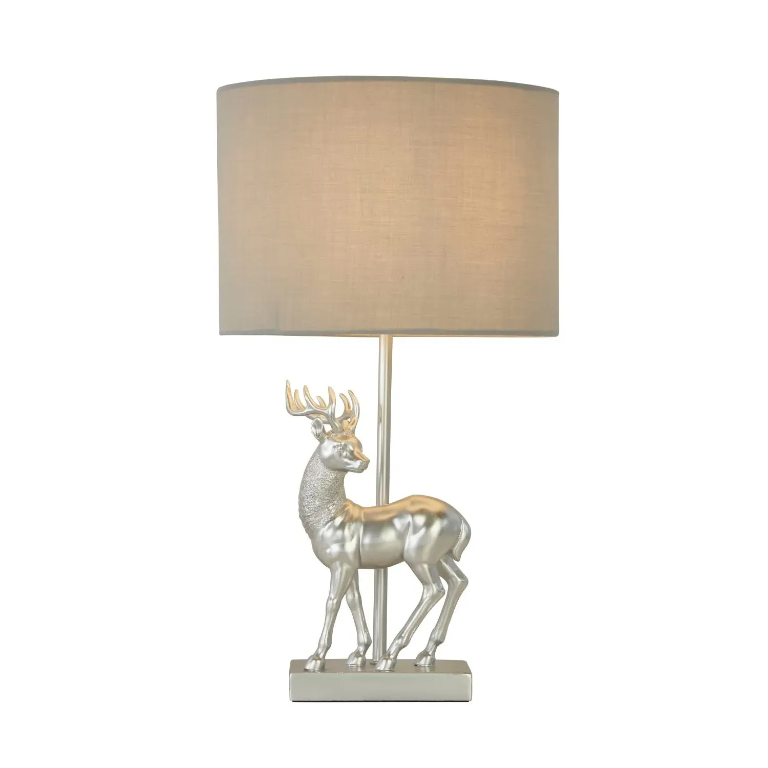 Silver Stag Table Lamp - Silver product
