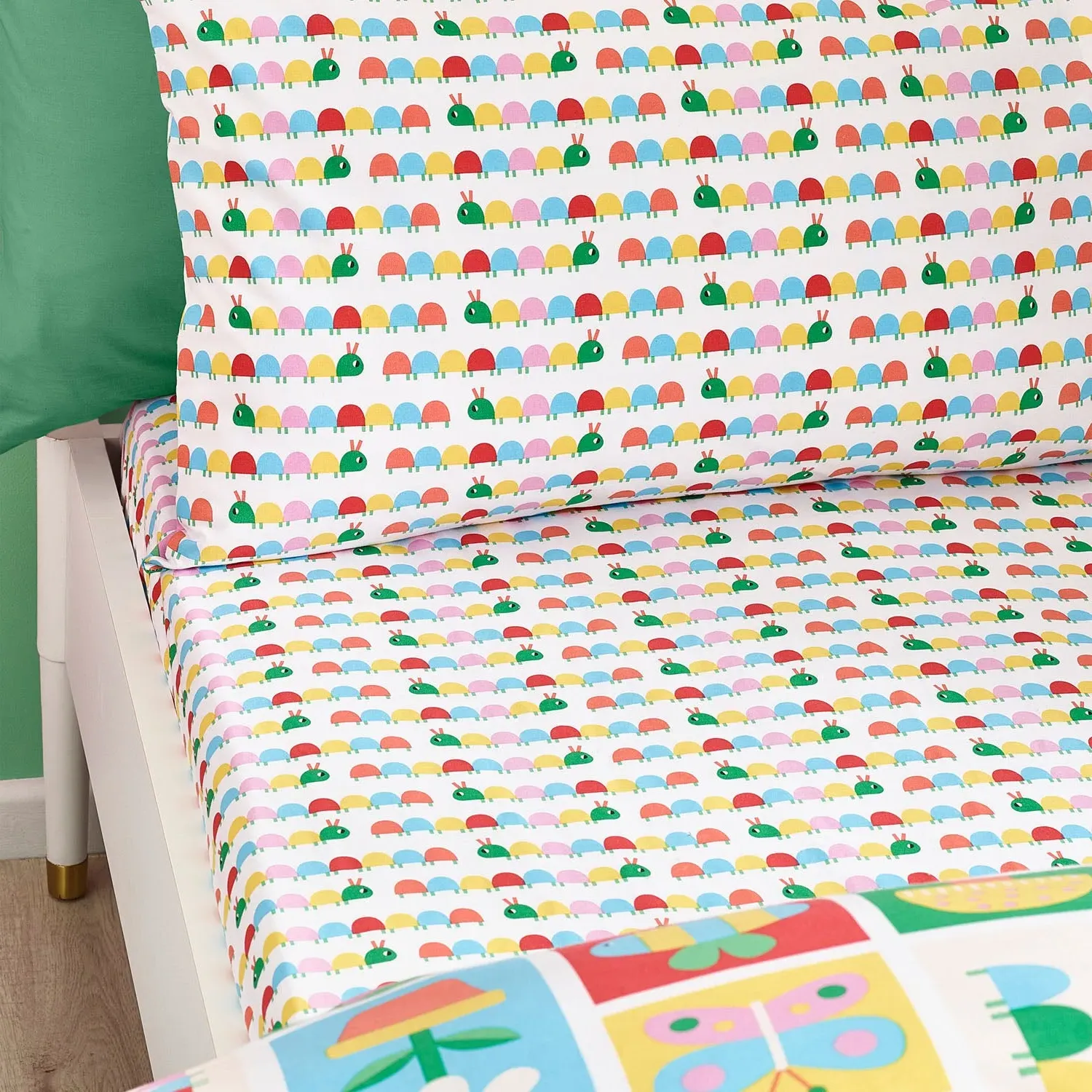 Single Fitted Sheet - Multi, Cotton Blend