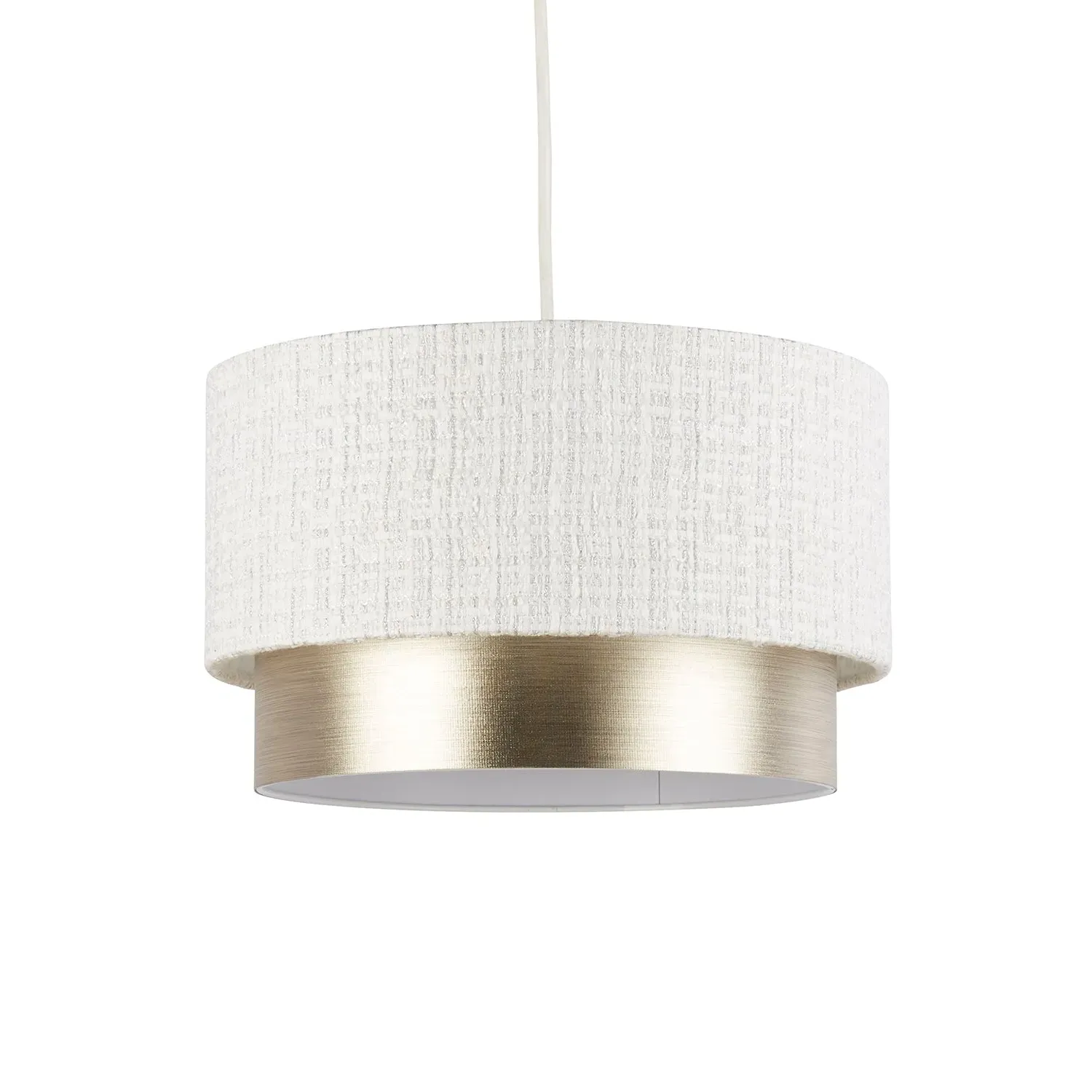 Skandia Double Tier Easy Fit Light Shade - Cream alternate view