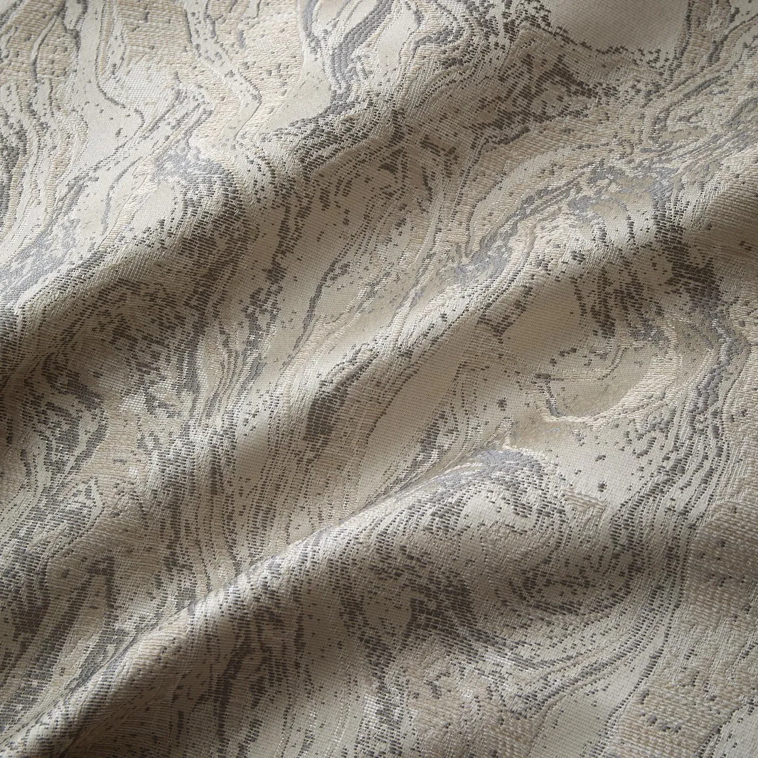 Soiree Marble Double Jacquard Duvet Set - Natural, Polyester alternate view