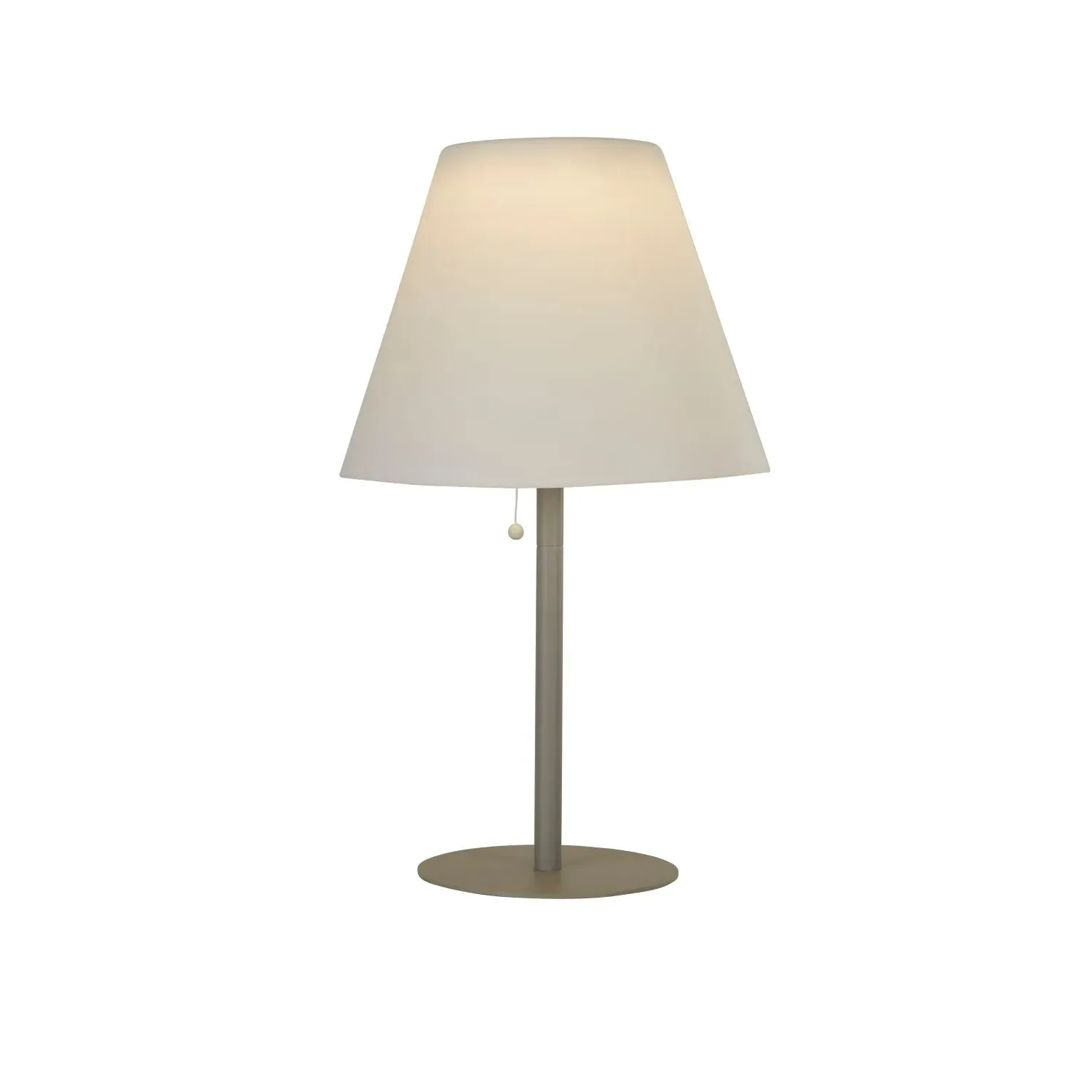 Solar Pole Outdoor Table Lamp - Silver product