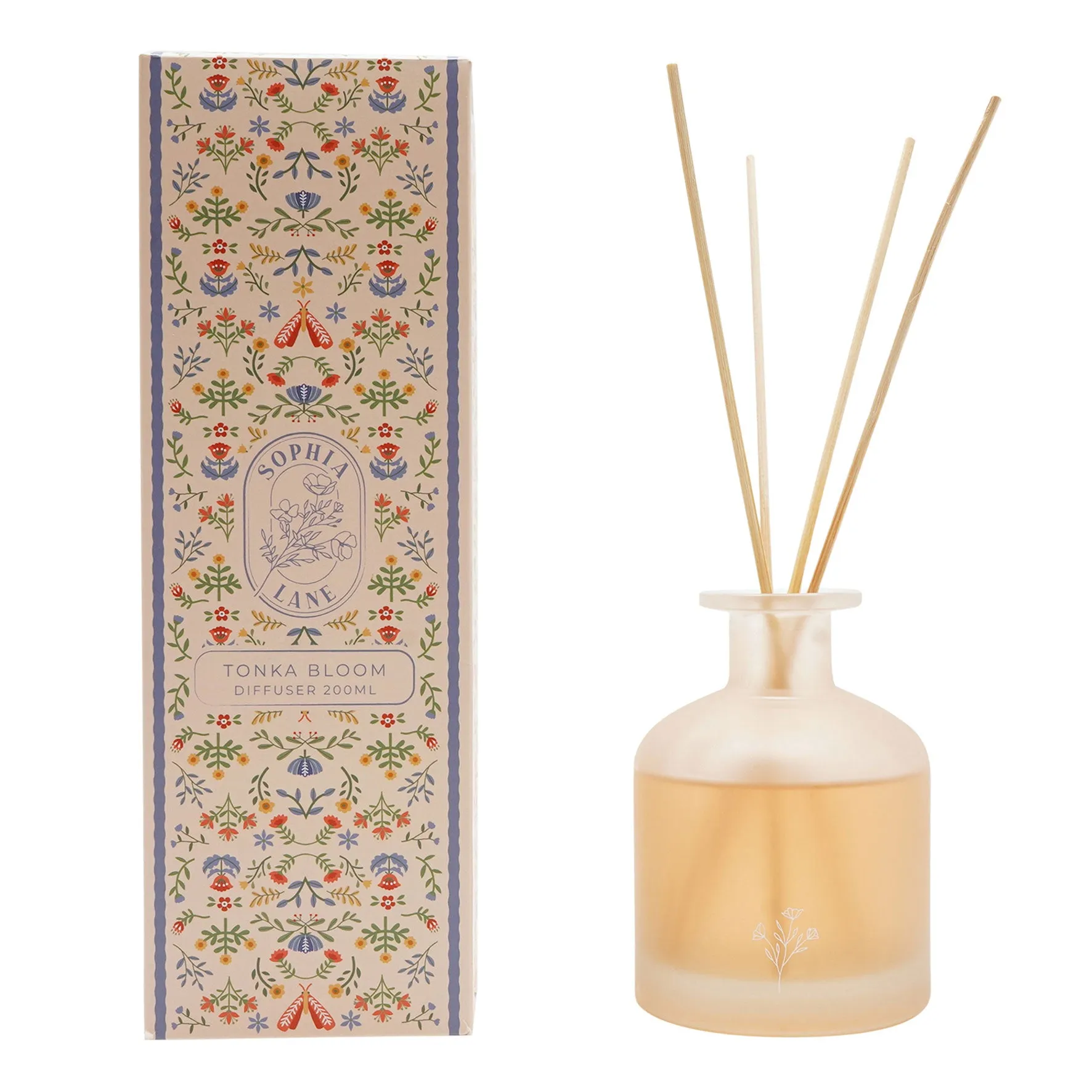 Sophia Lane Tonka Bloom Floral Reed Diffuser - 200ml product