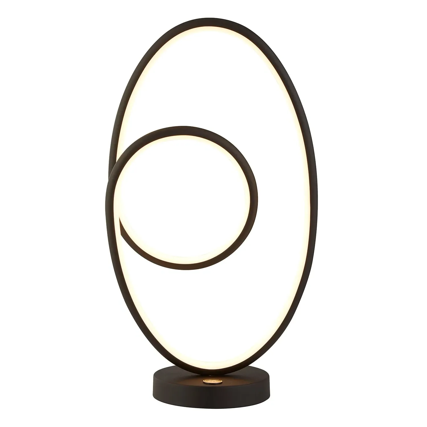 Spiral LED Table Lamp - Black