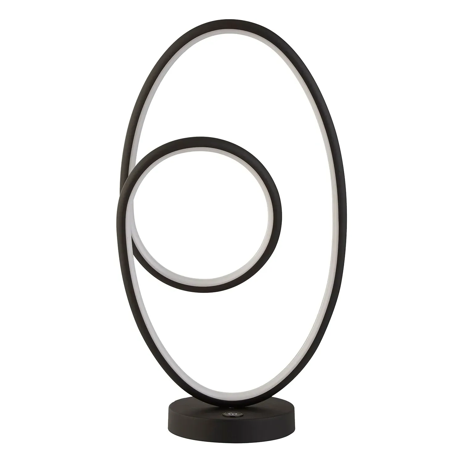 Spiral LED Table Lamp - Black