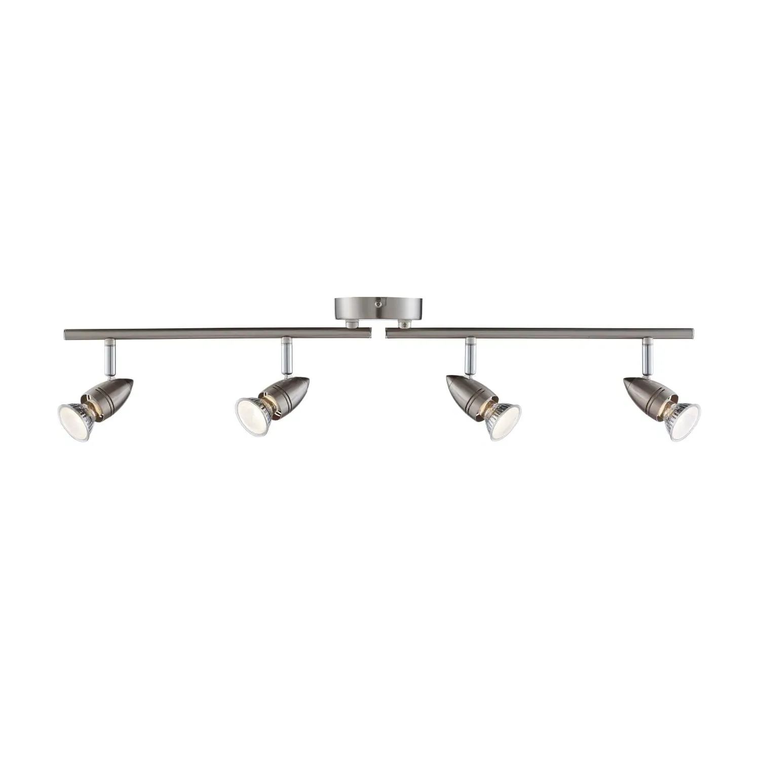 Spotlight Bar Light Fixture - Silver, Metal