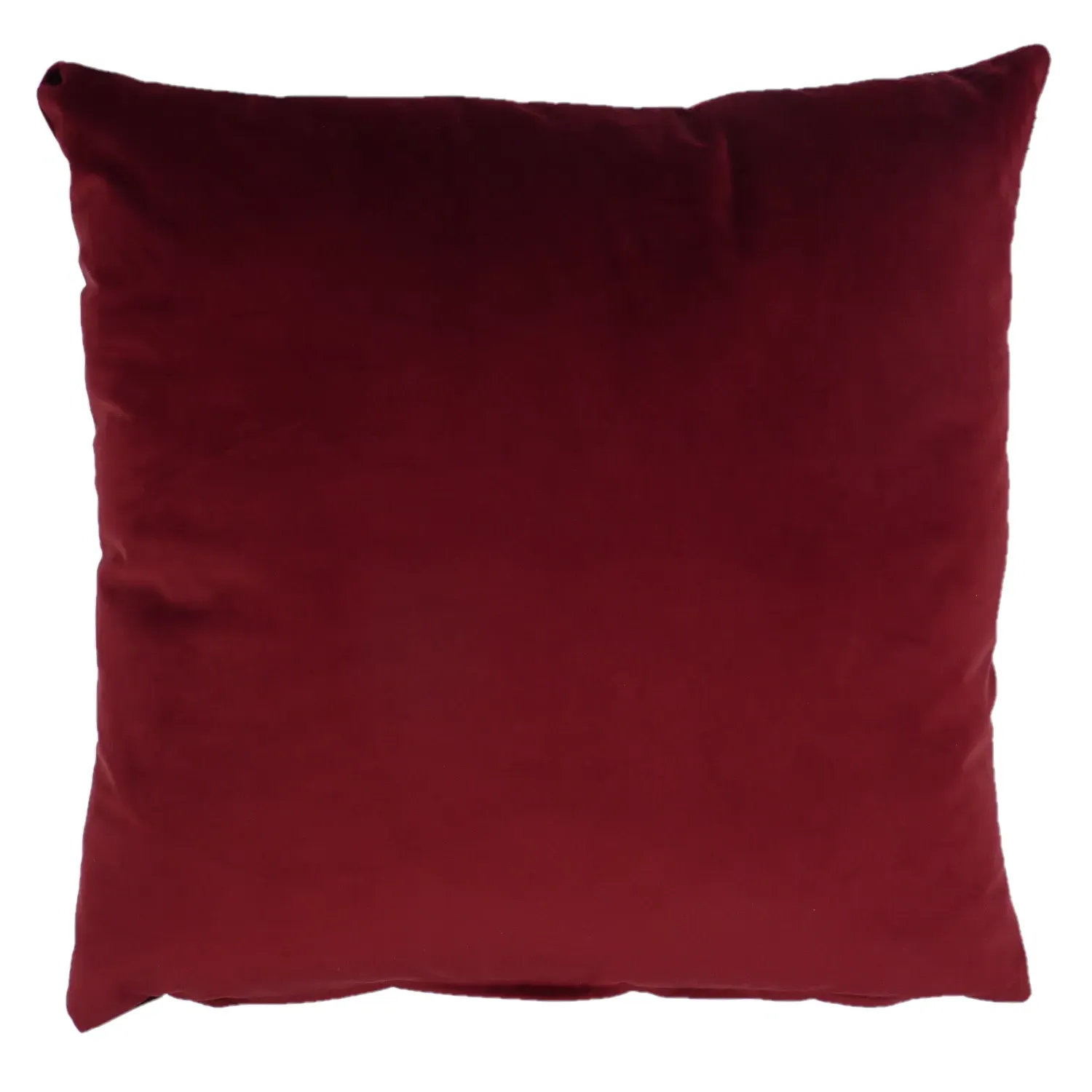 Square Velvet Cushion Cover - Red, Velvet