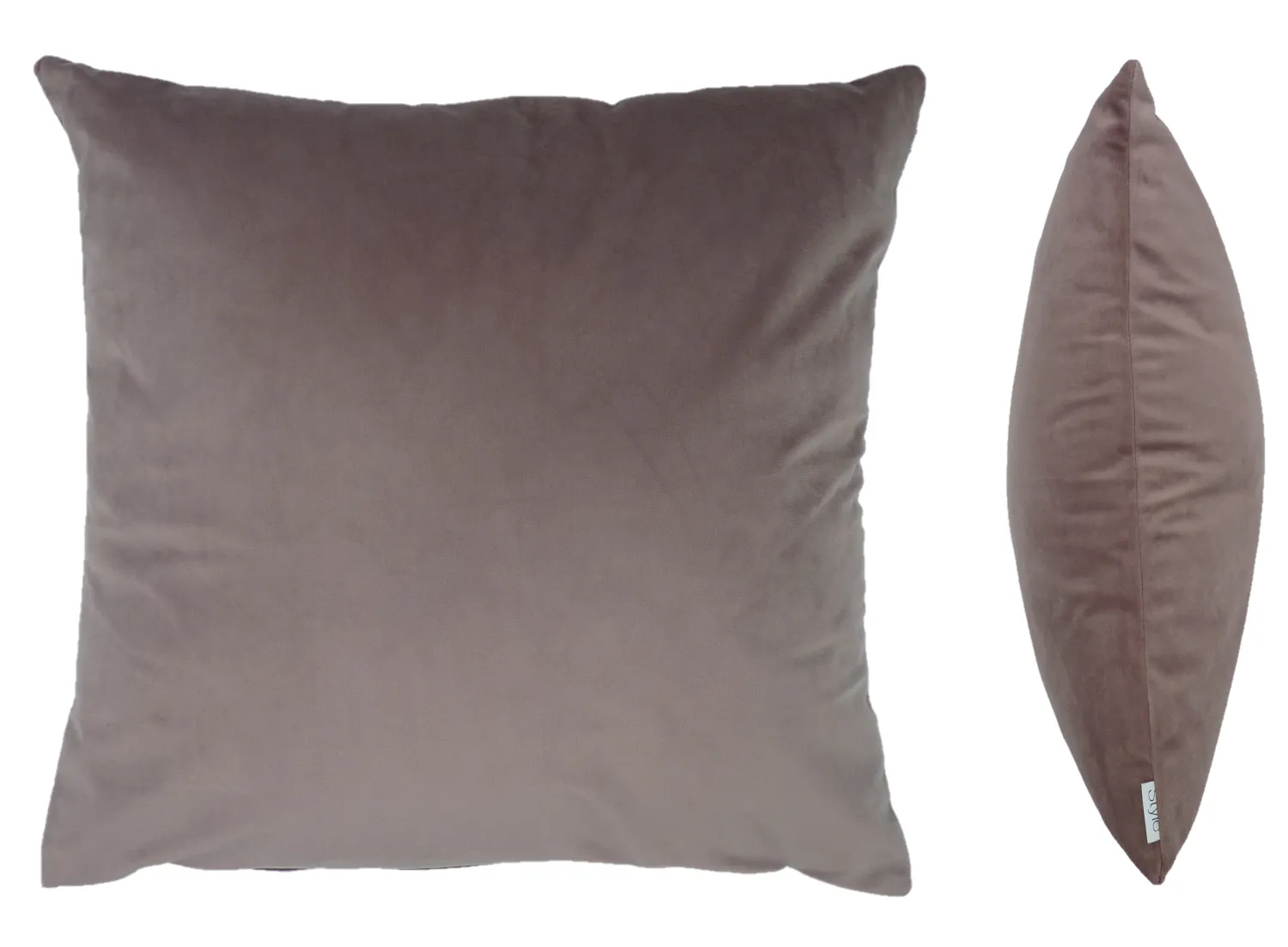 Square Velvet Cushion - Heather, Velvet