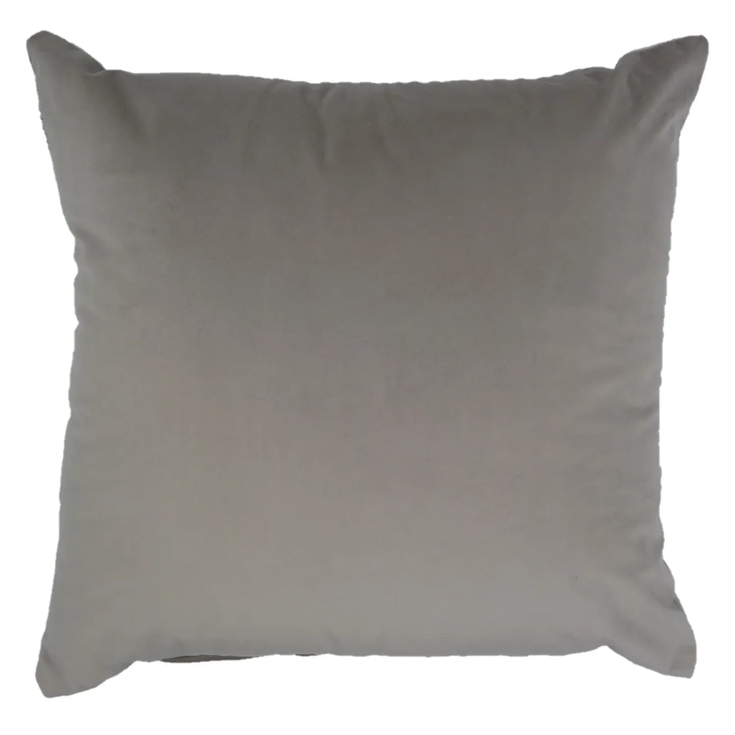 Square Velvet Cushion - Mink, Velvet