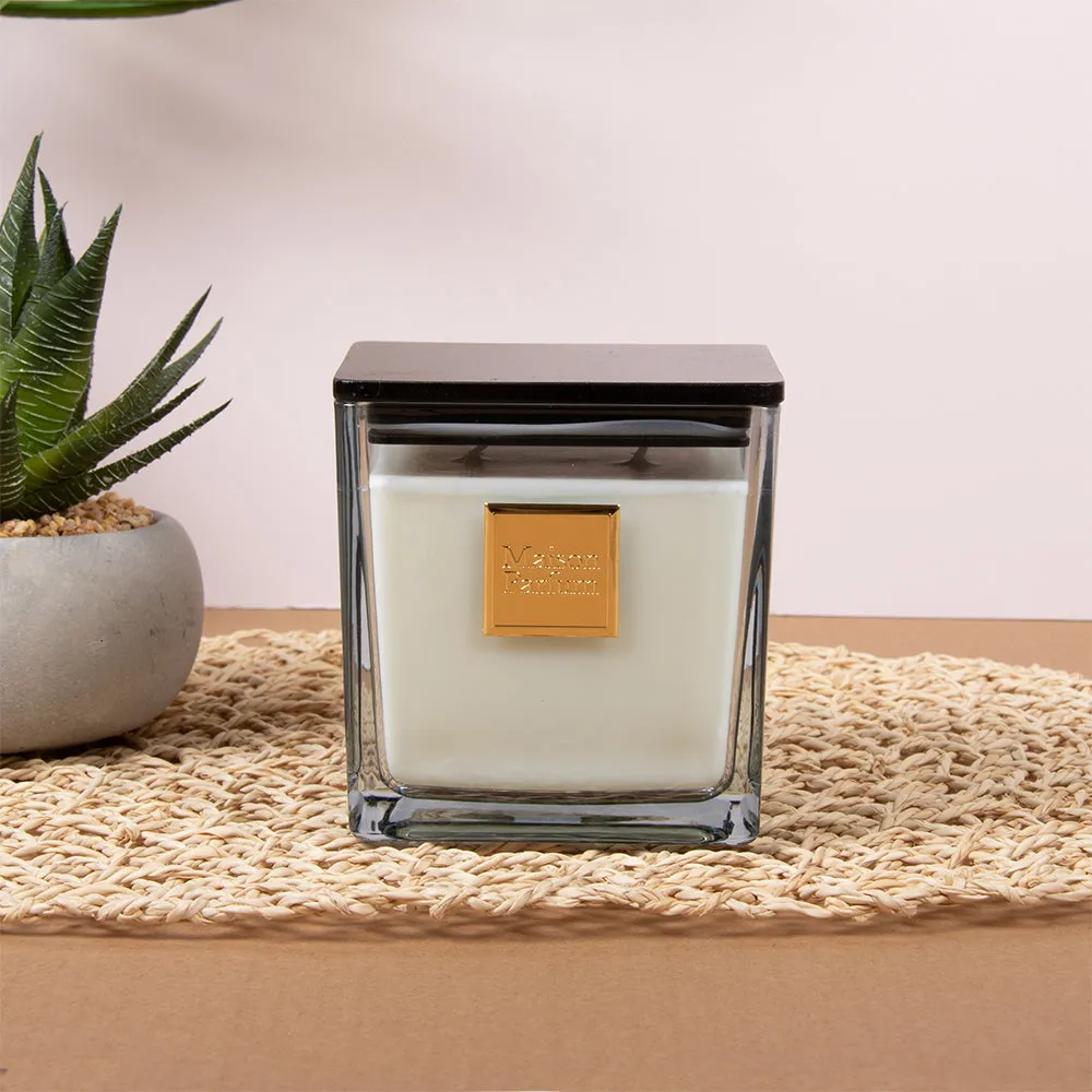 Suave Square Lidded Candle - Multi by Julian Charles