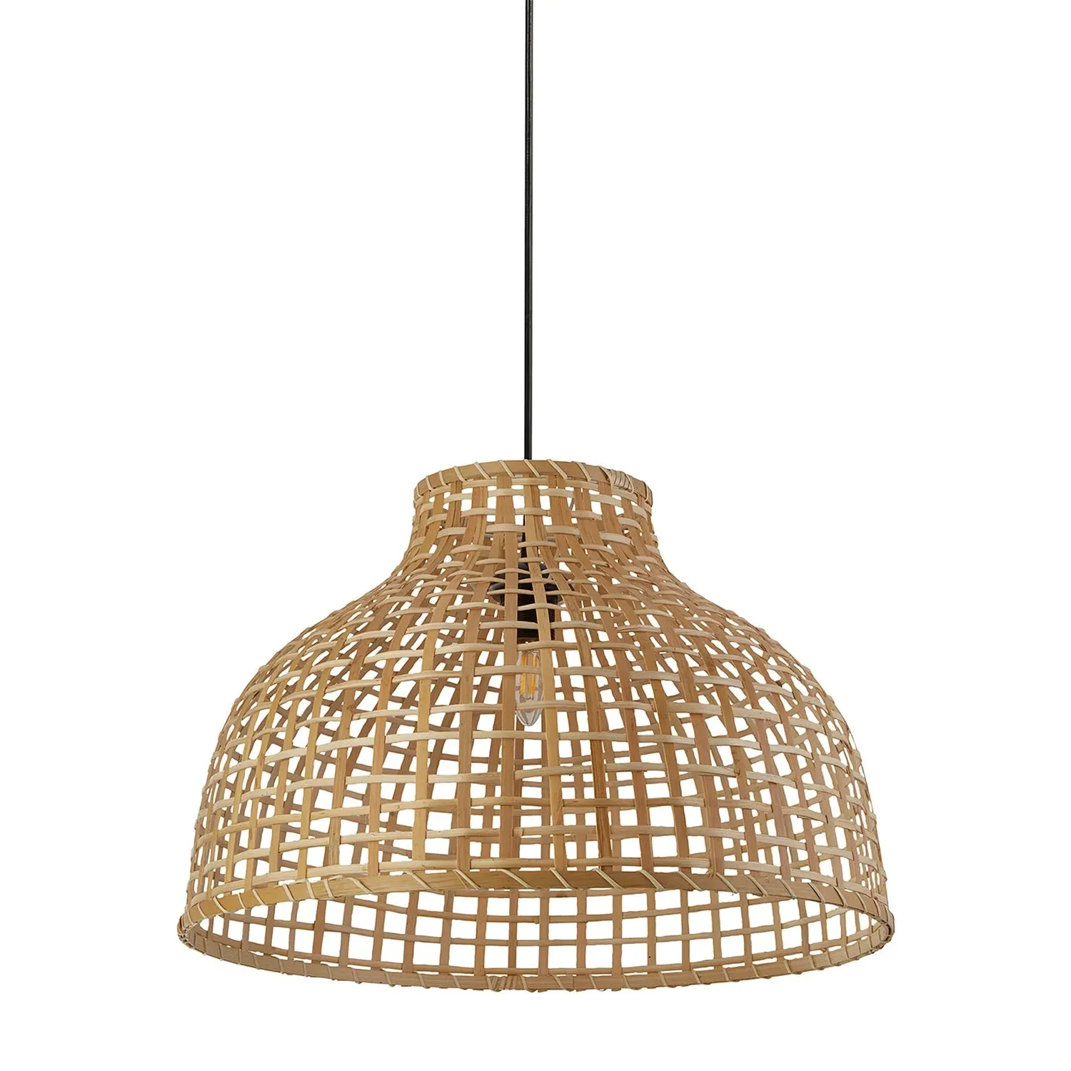 Sundrift Large Woven Bamboo Easy Fit Light Shade - Natural product