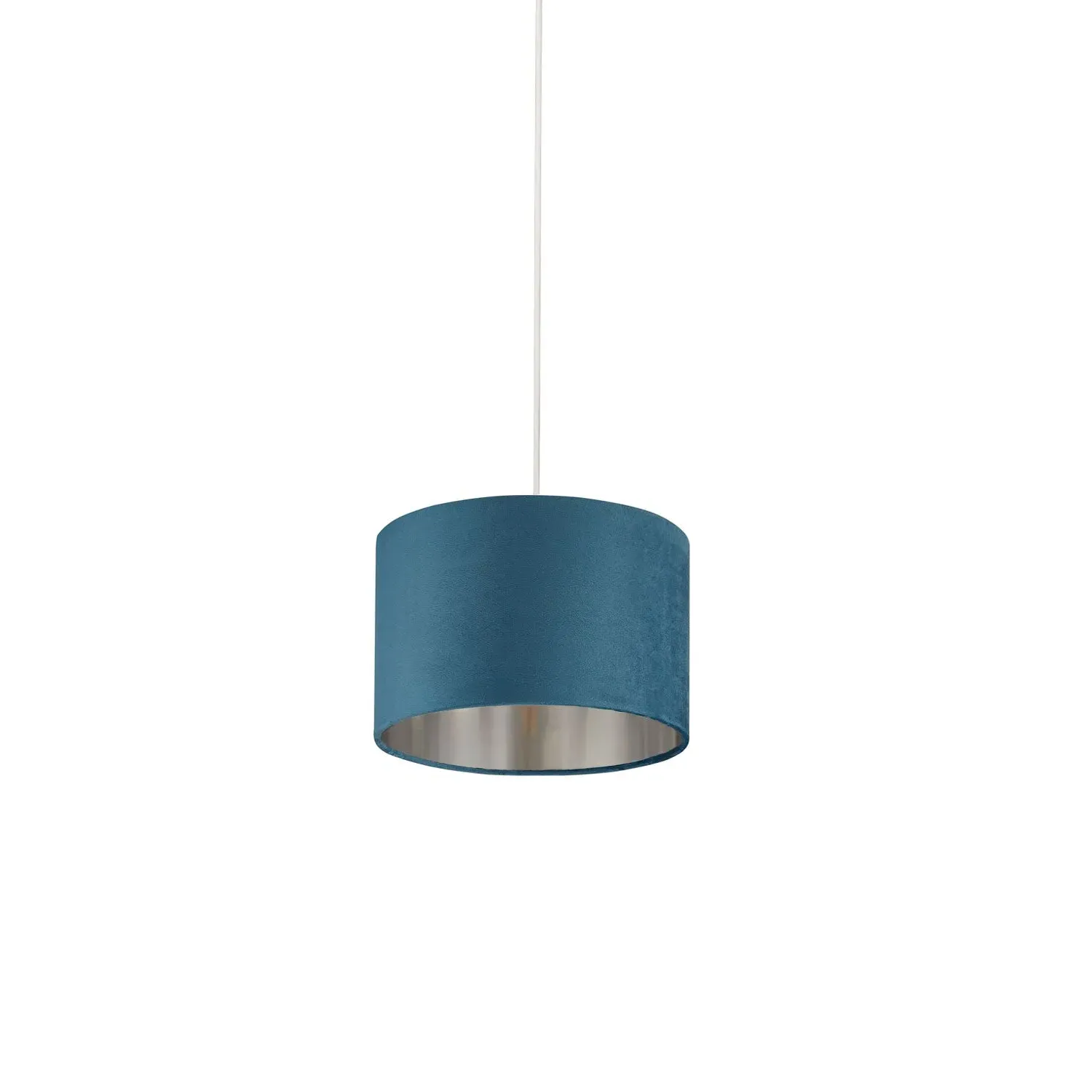 27cm Light Shade - Teal, Velvet alternate view