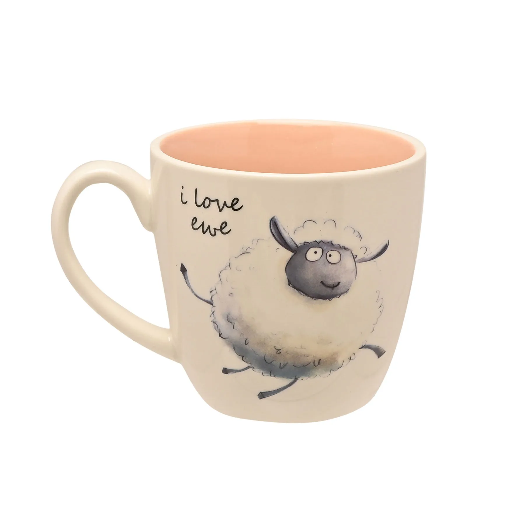 The Funny Farm Love Ewe Mug - White product