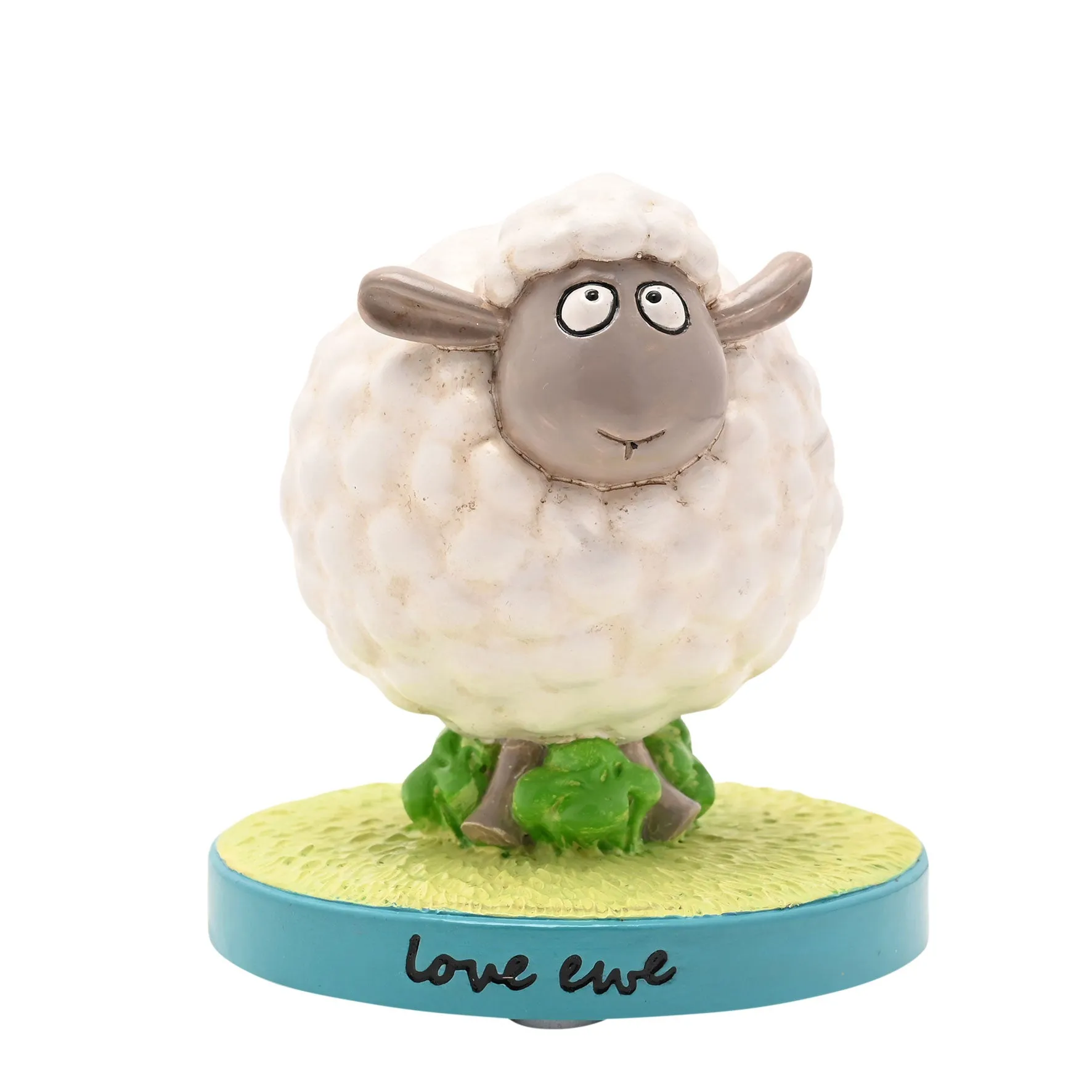 The Funny Farm Love Ewe Sheep Figurine - White product