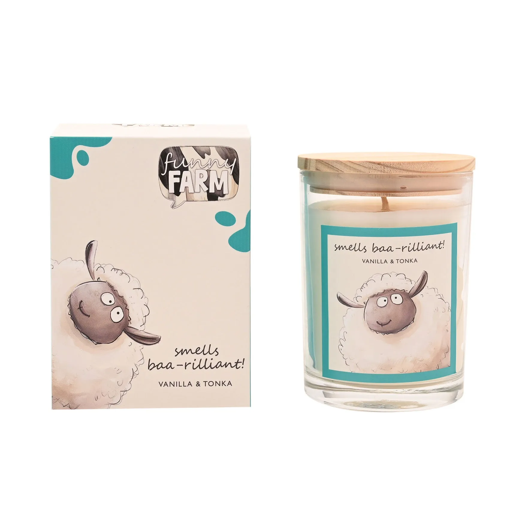 The Funny Farm Smells Baa-rilliant Candle - Cream product