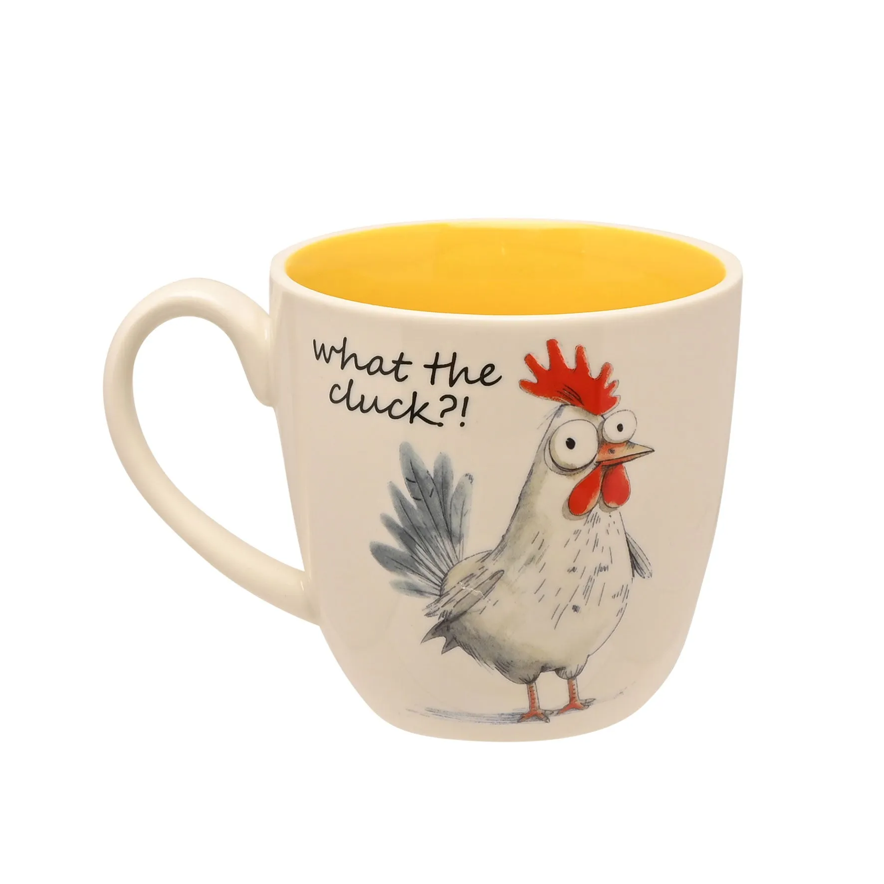 The Funny Farm What the Cluck Mug - White product