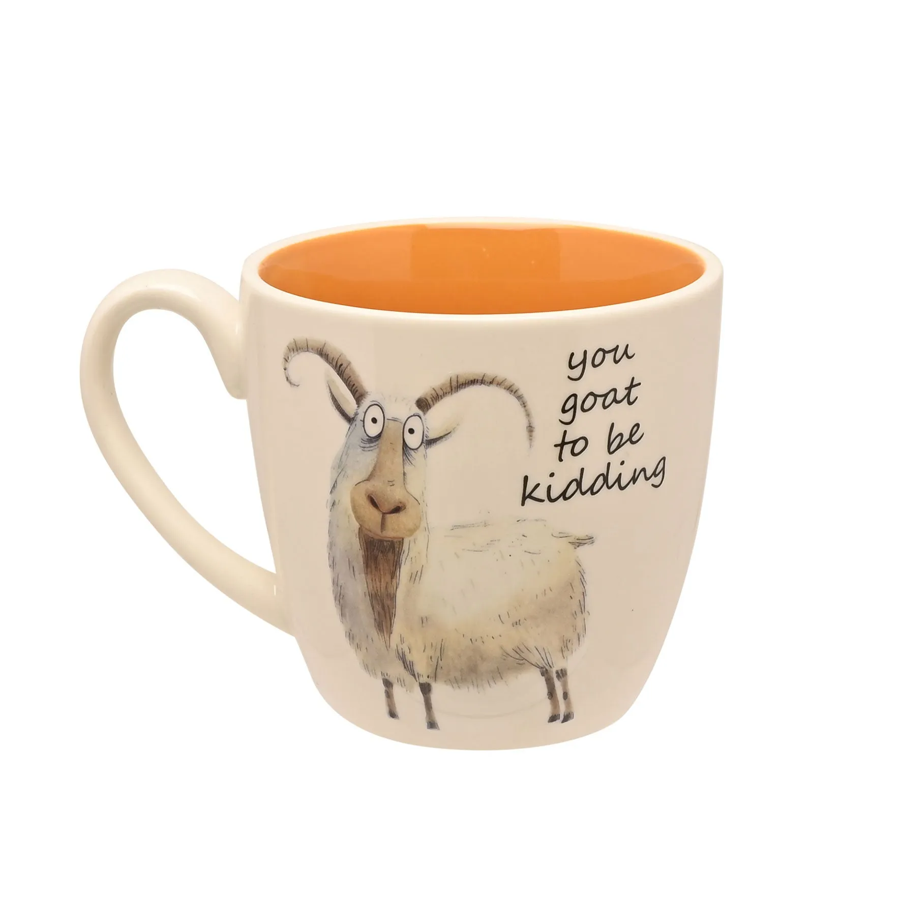 The Funny Farm You Goat to be Kidding Mug - White product