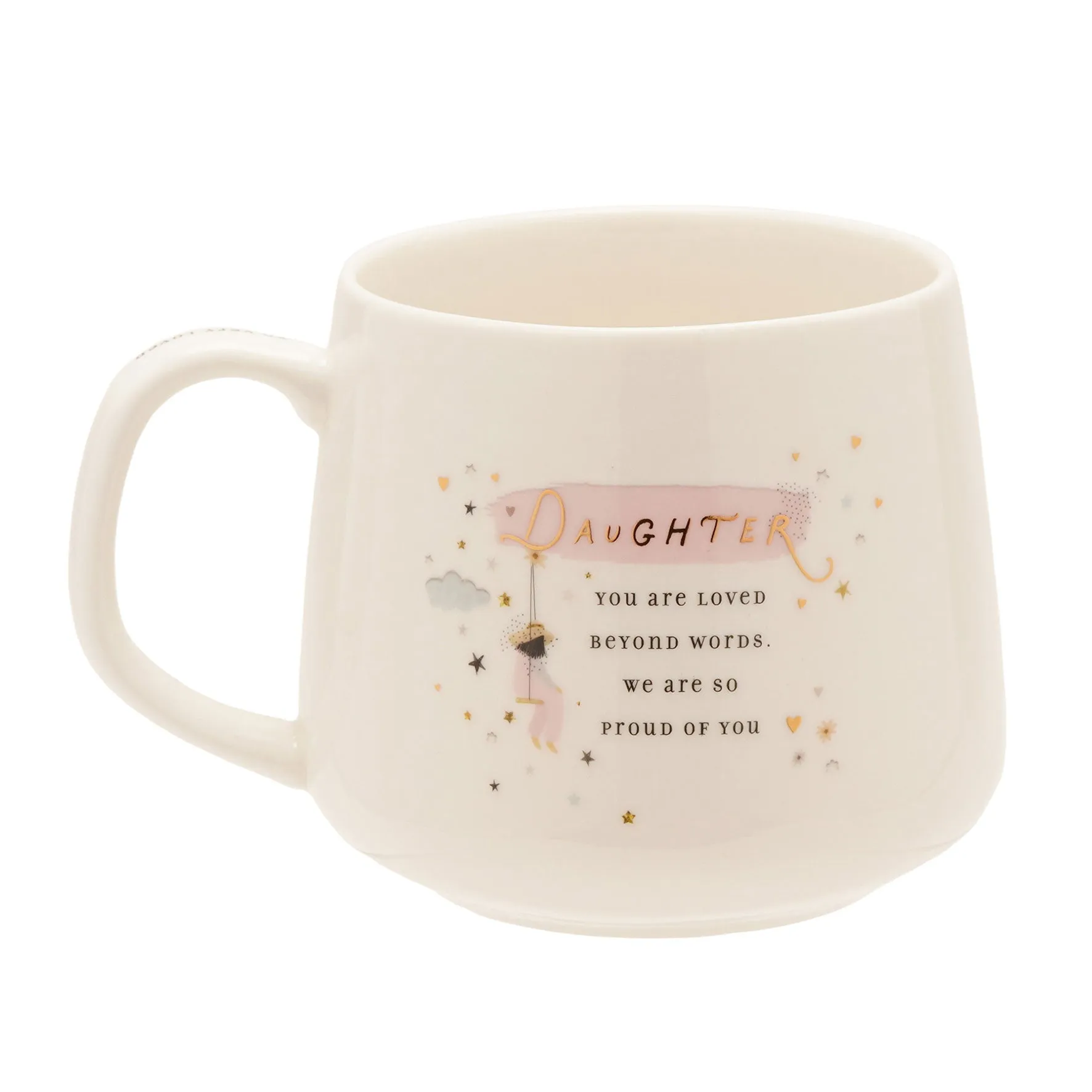 The Little Things Daughter Mug - White, Ceramic product