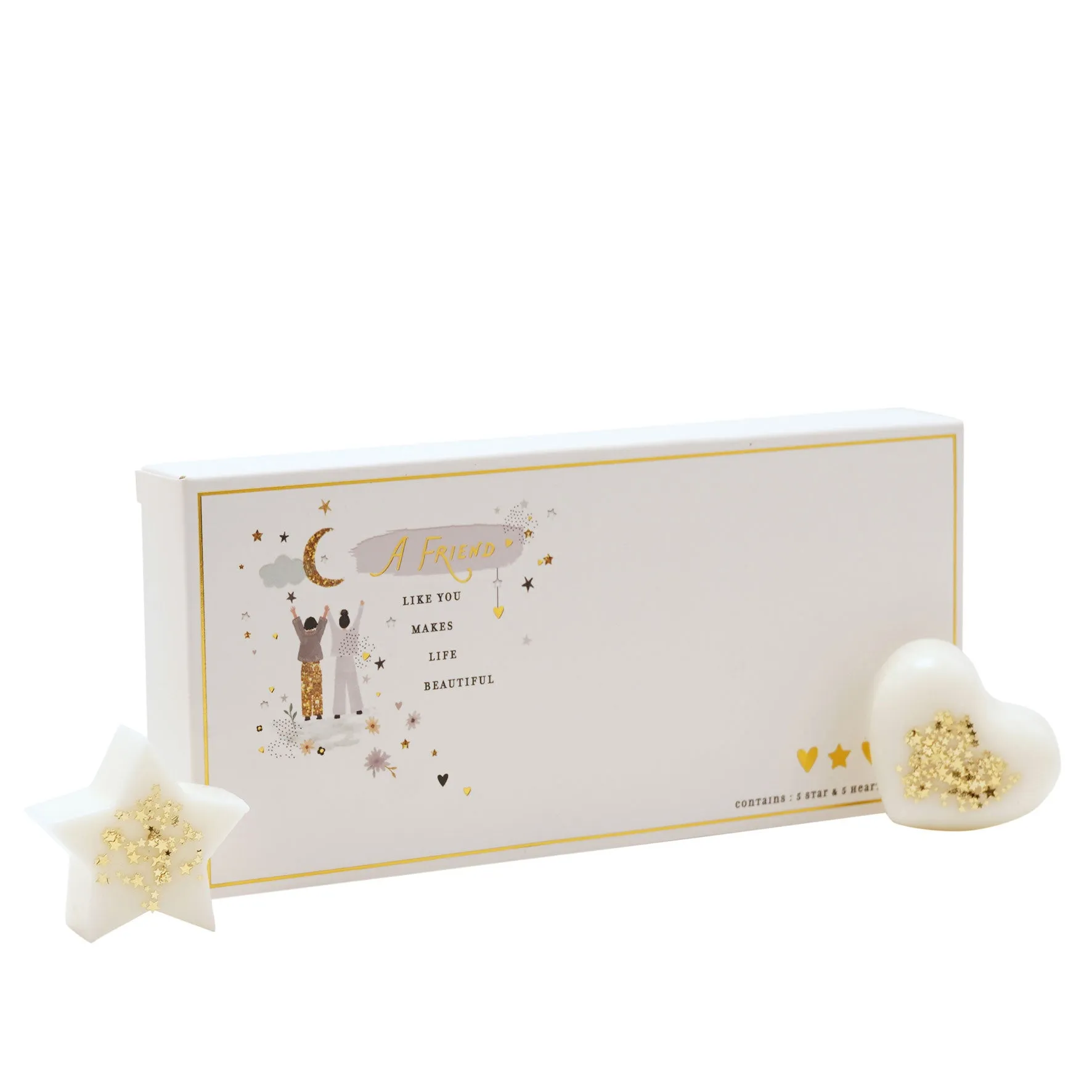 The Little Things Friendship Wax Melt - White product