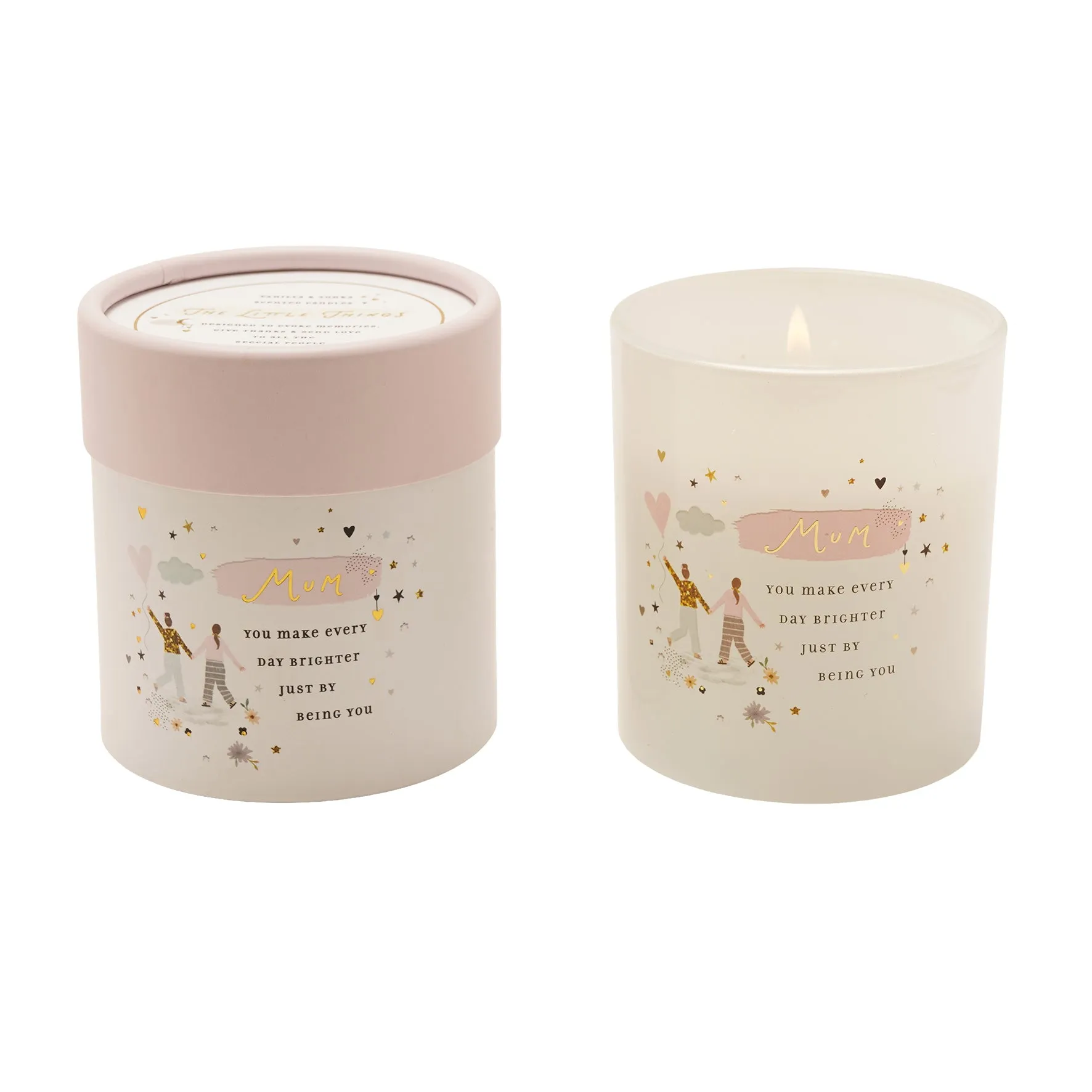 The Little Things Mum Candle - White product