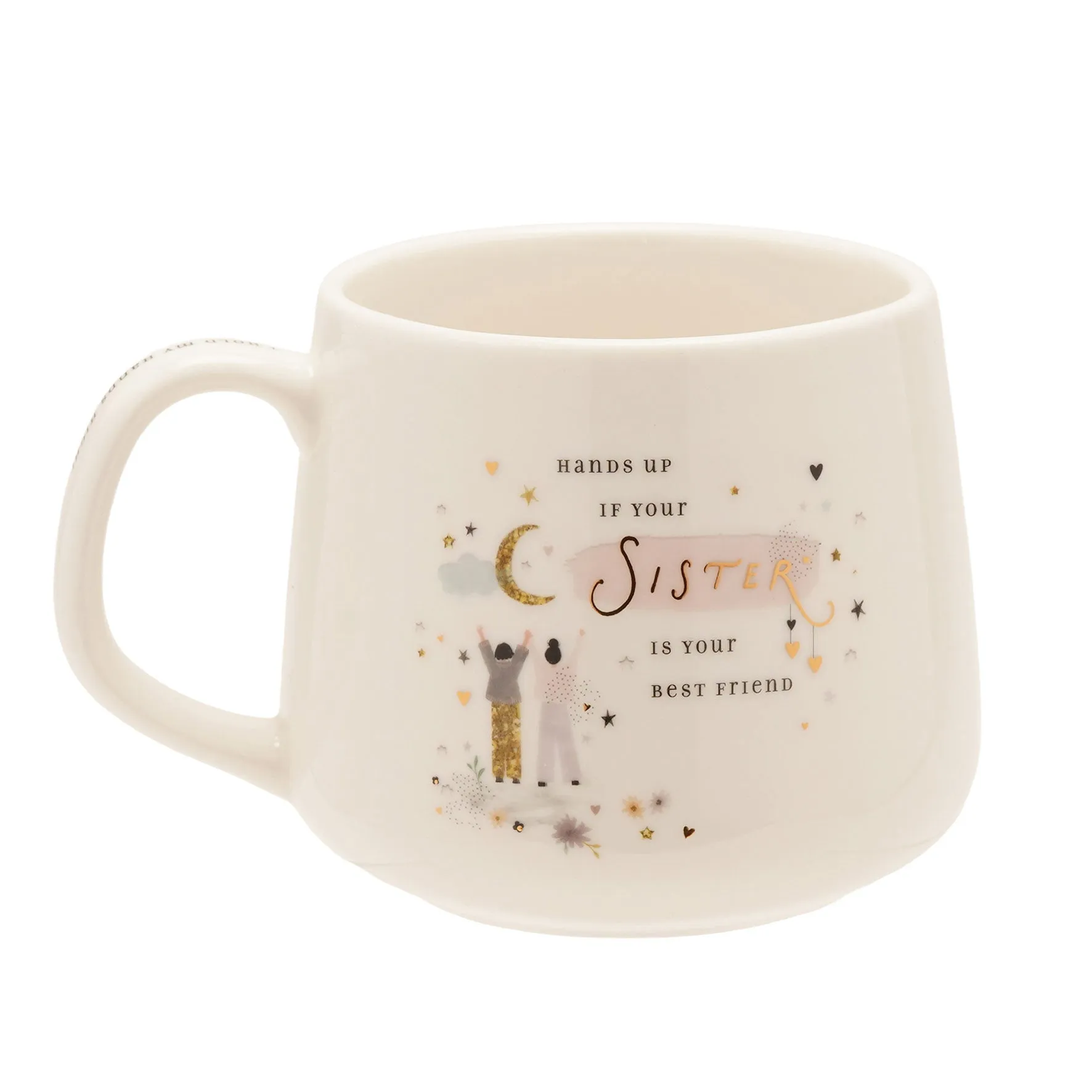 The Little Things Sister Ceramic Mug - White product