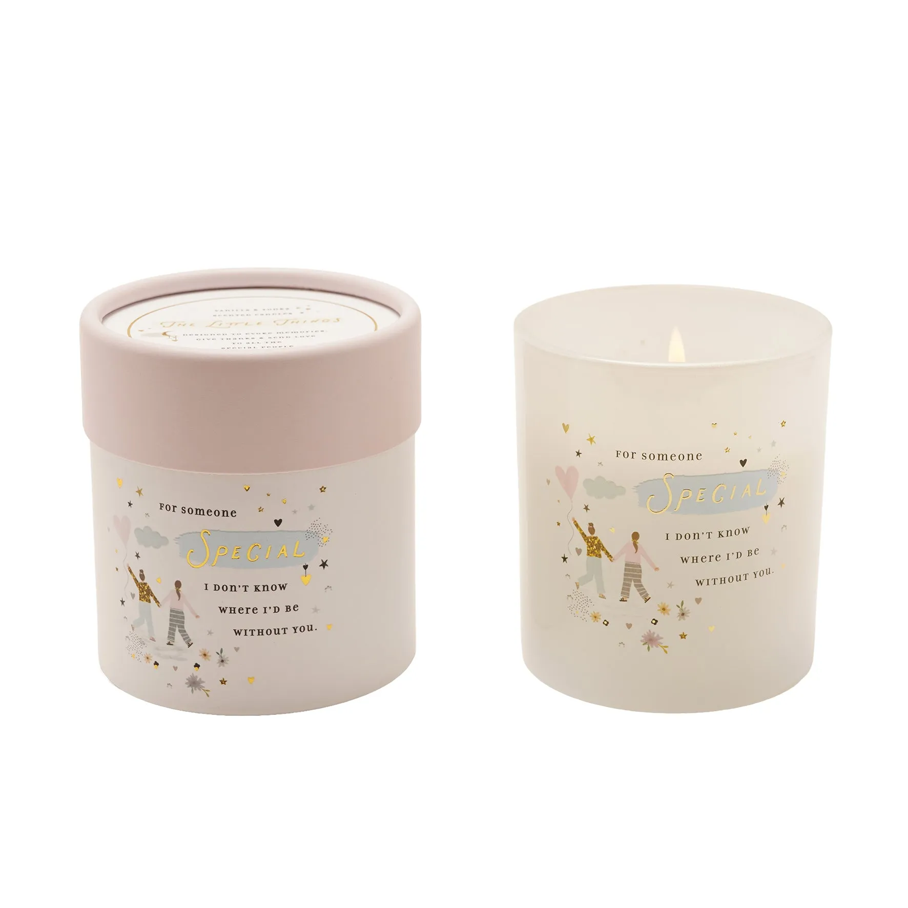 The Little Things Someone Special Candle - White product