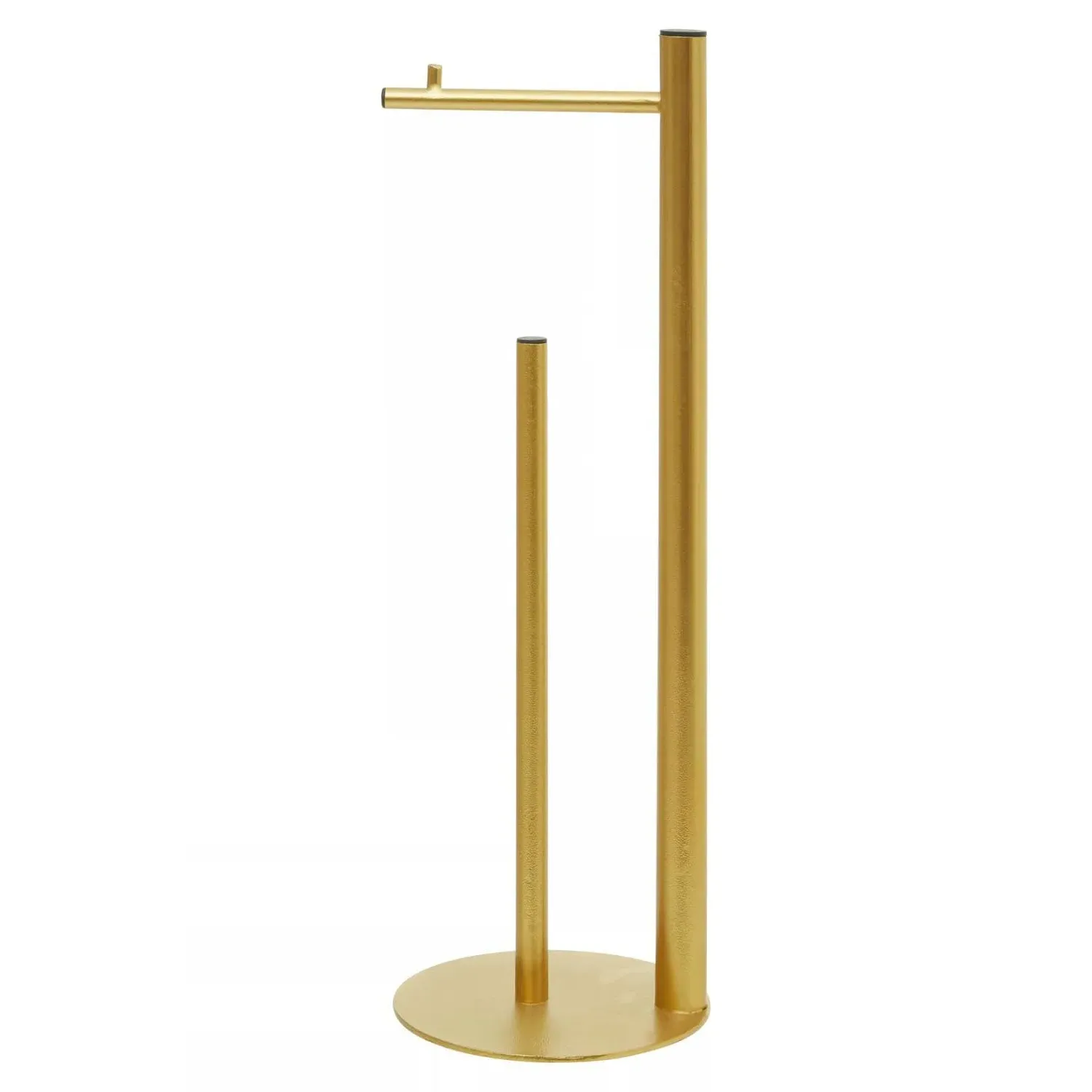 Toilet Roll Holder Stand - Gold, Metal