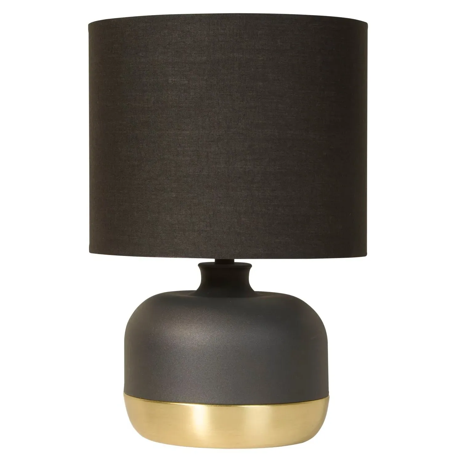 Touch Table Lamp - Black, Gold Accent image