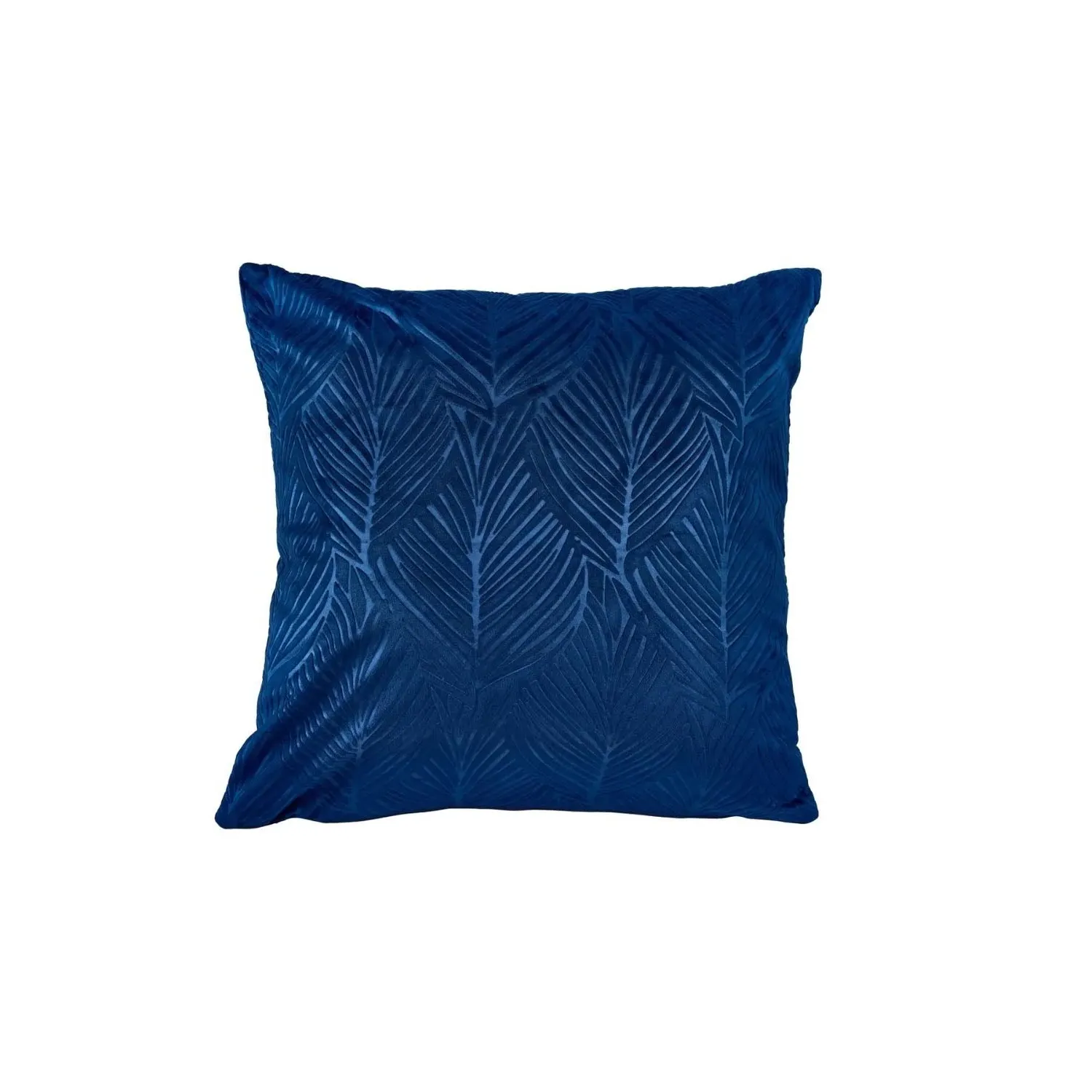 Twilight Cushion Covers Pair - Navy Blue, Velvet alternate view