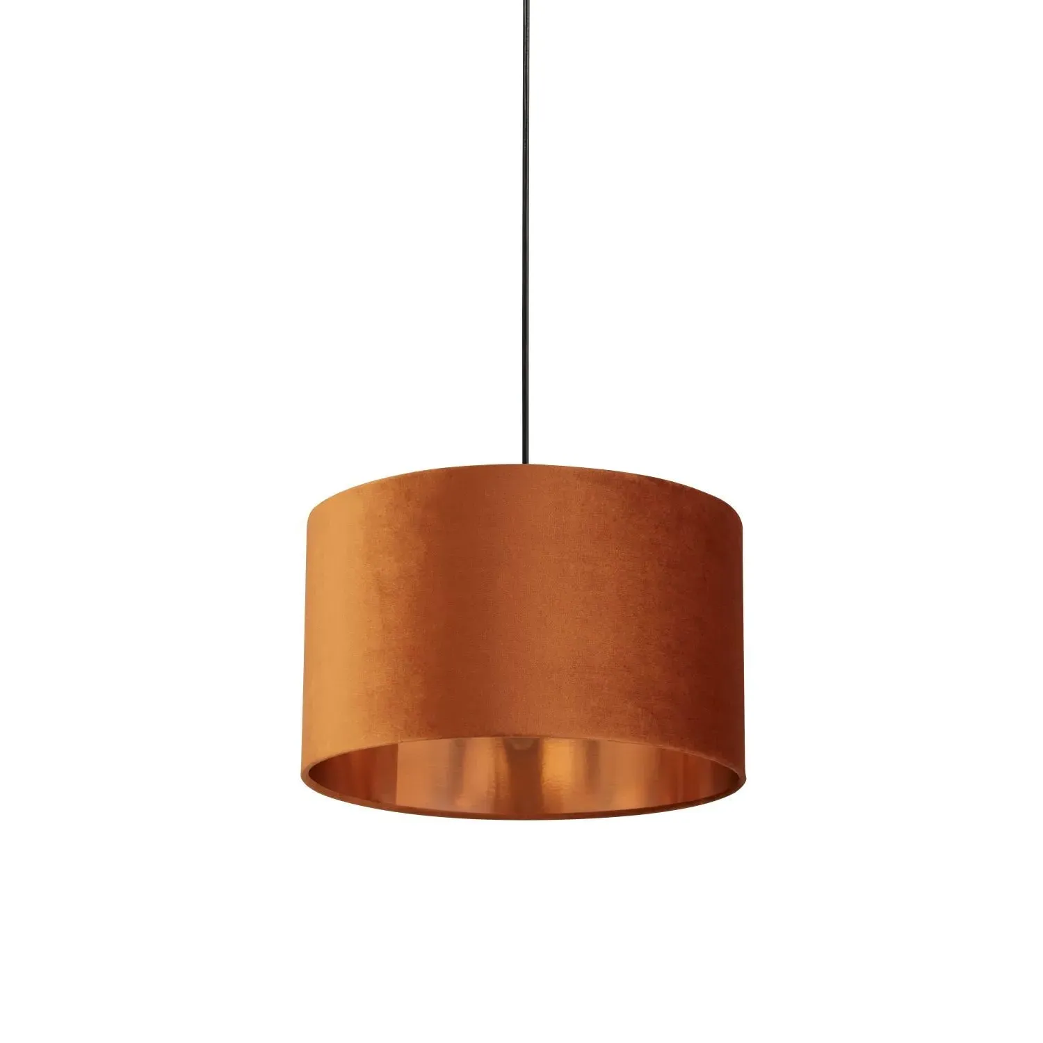 Velvet Light Shade - Burnt Orange by Julian Charles, image 2