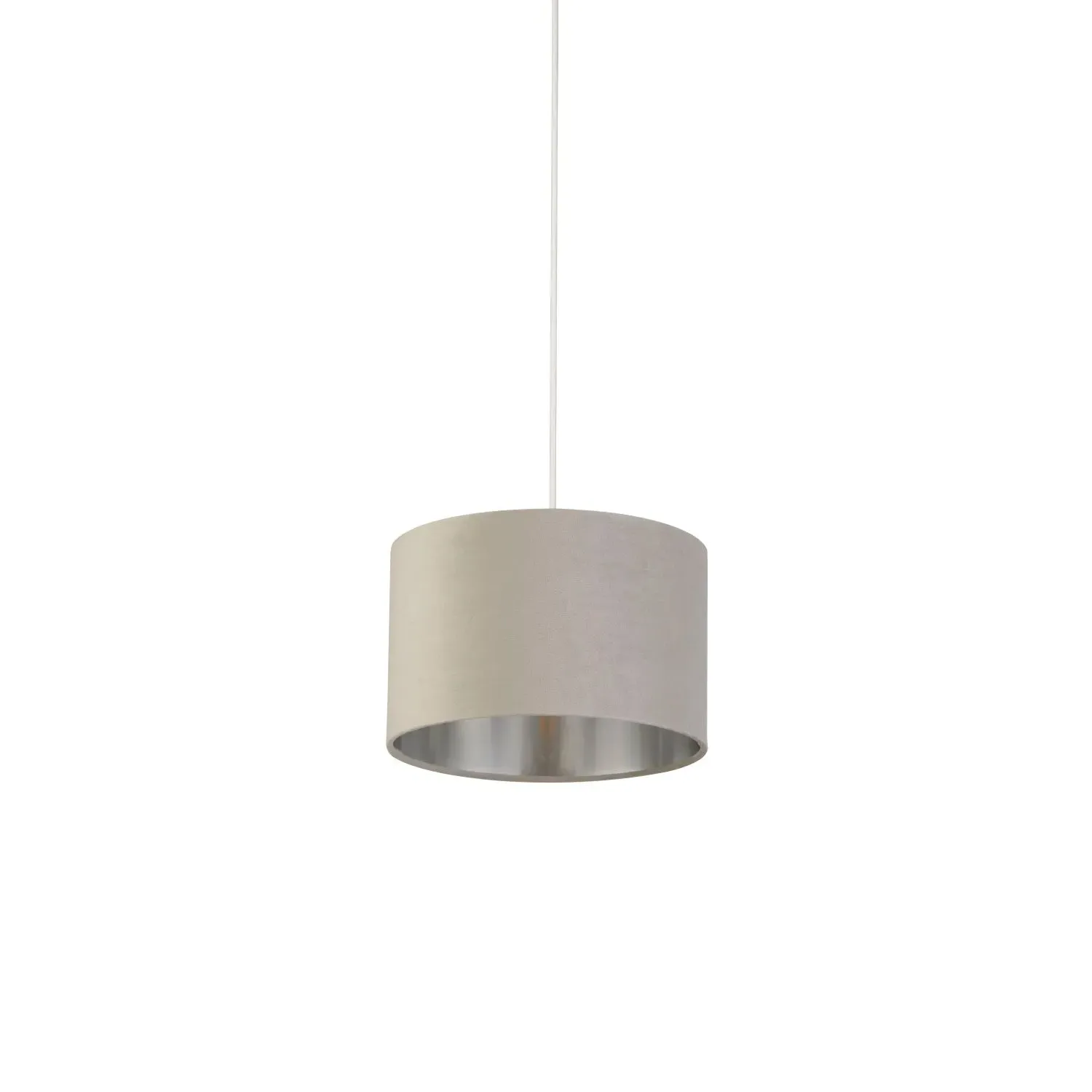 Velvet Light Shade - Grey alternate view