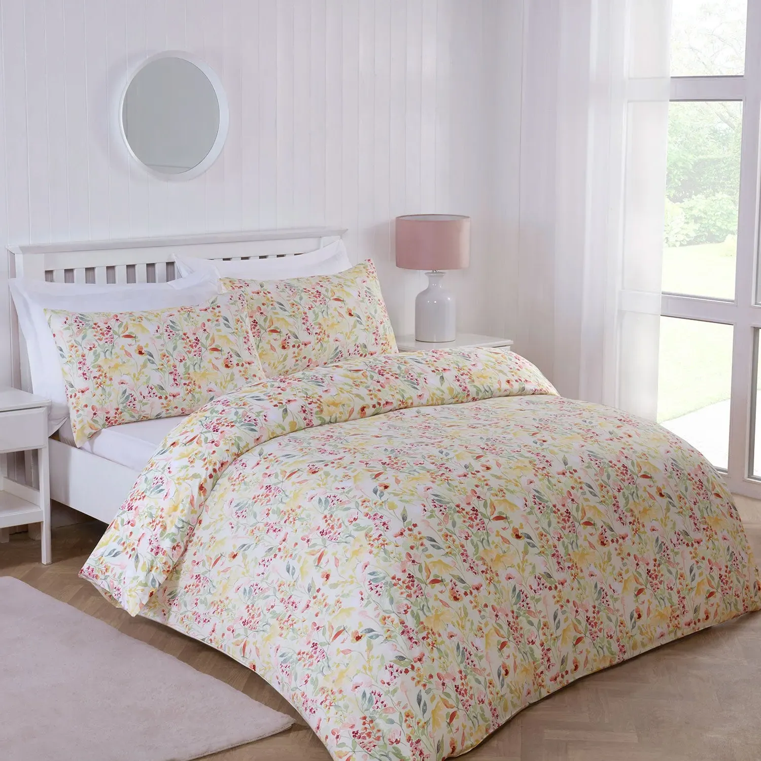 Wildflower Lemon Single Duvet Set - Yellow product