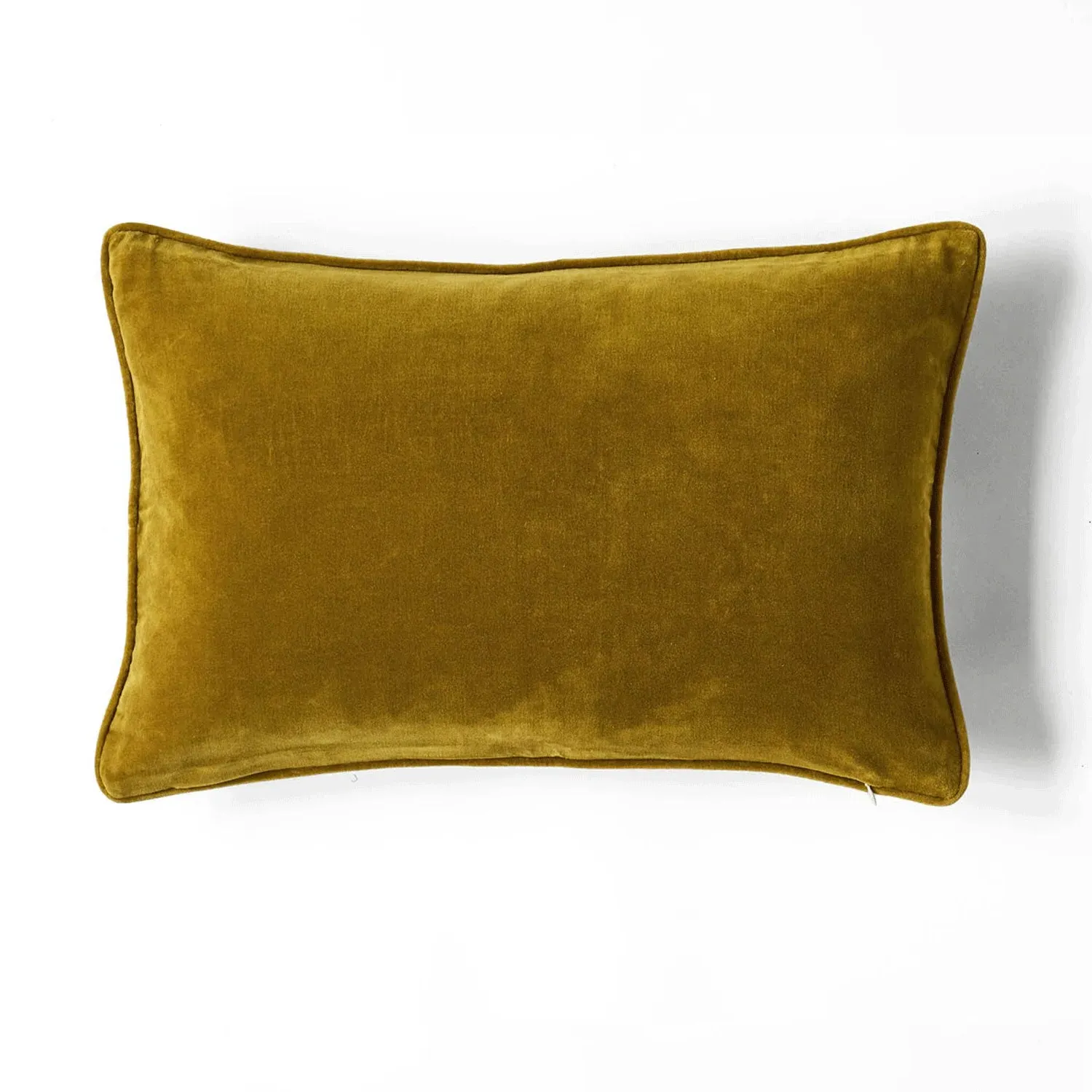 William Morris At Home Larkspur Cushion - Yellow, Cotton by Julian Charles, alternate view