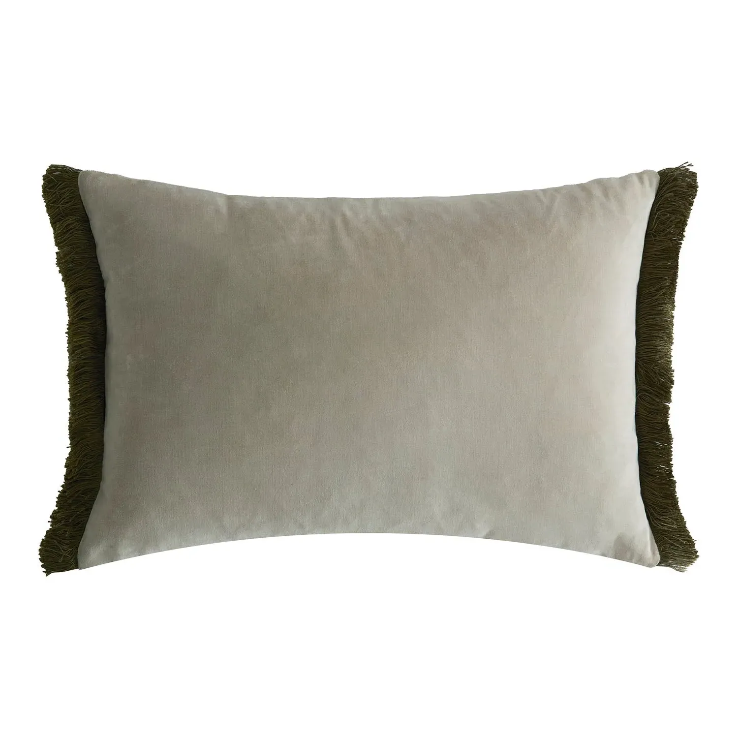 William Morris At Home Marigold Cushion - Olive, Cotton by Julian Charles, image 2