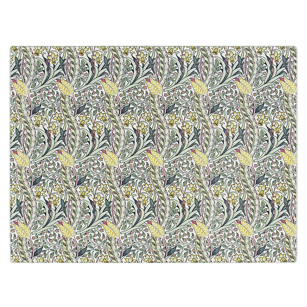 William Morris Daffodil Cutting Board by Julian Charles