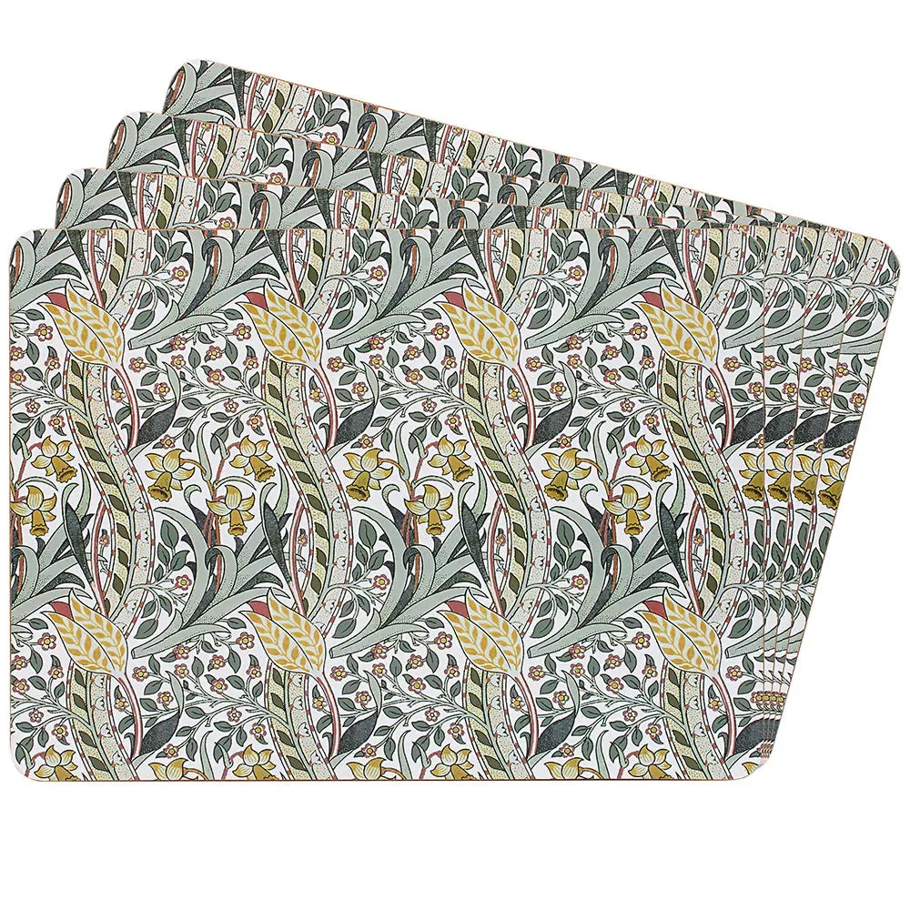 William Morris Daffodil Placemats Set of 4 by Julian Charles
