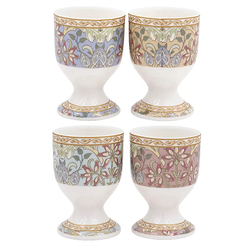 William Morris Hyacinth Egg Cups Set of 4 - Multi by Julian Charles