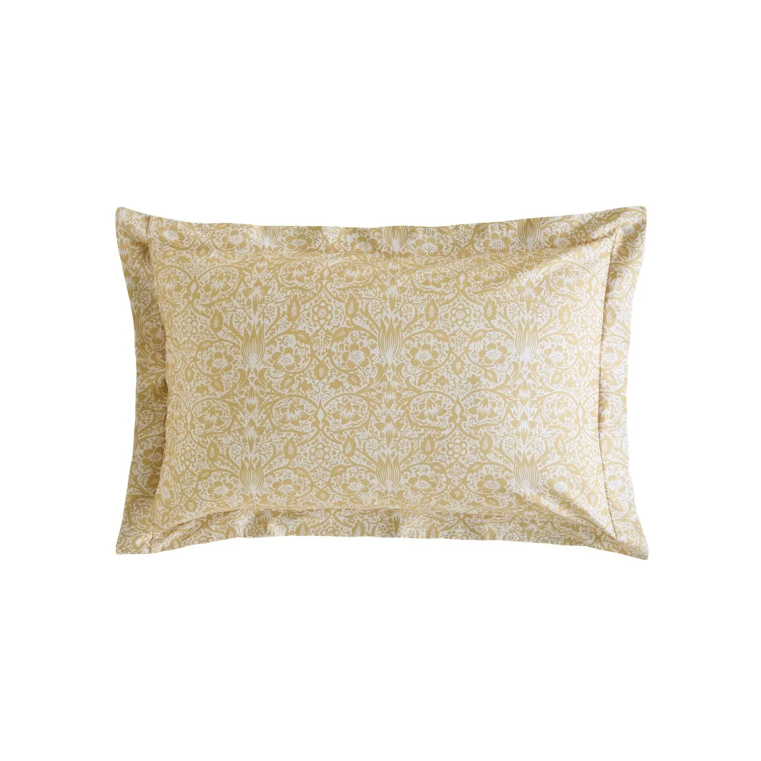 William Morris Spring Thicket Mineral Oxford Pillowcase Pair - Green, Cotton Sateen by Julian Charles, alternate view