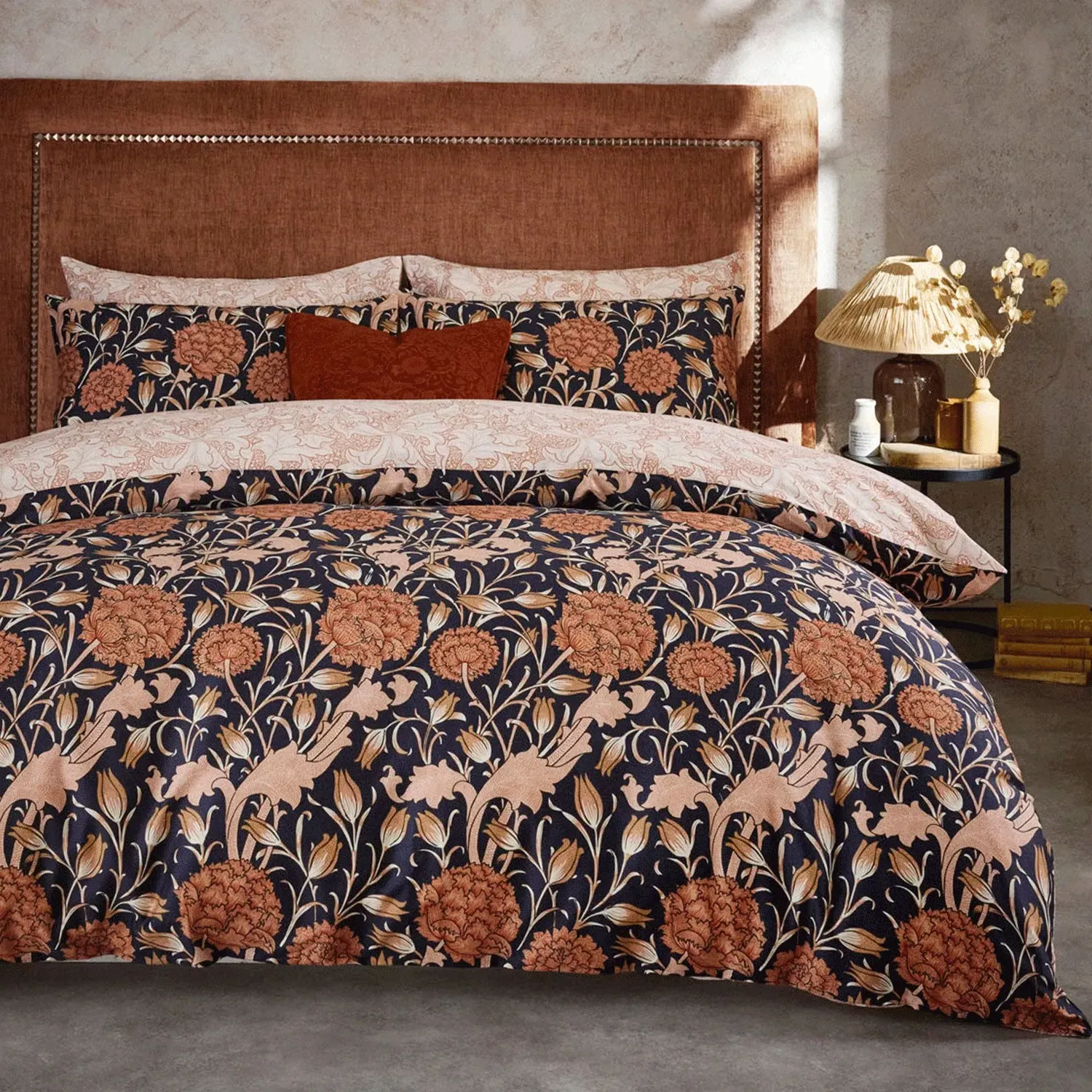 William Morris Wild Tulip Single Duvet Set - Copper, Cotton product