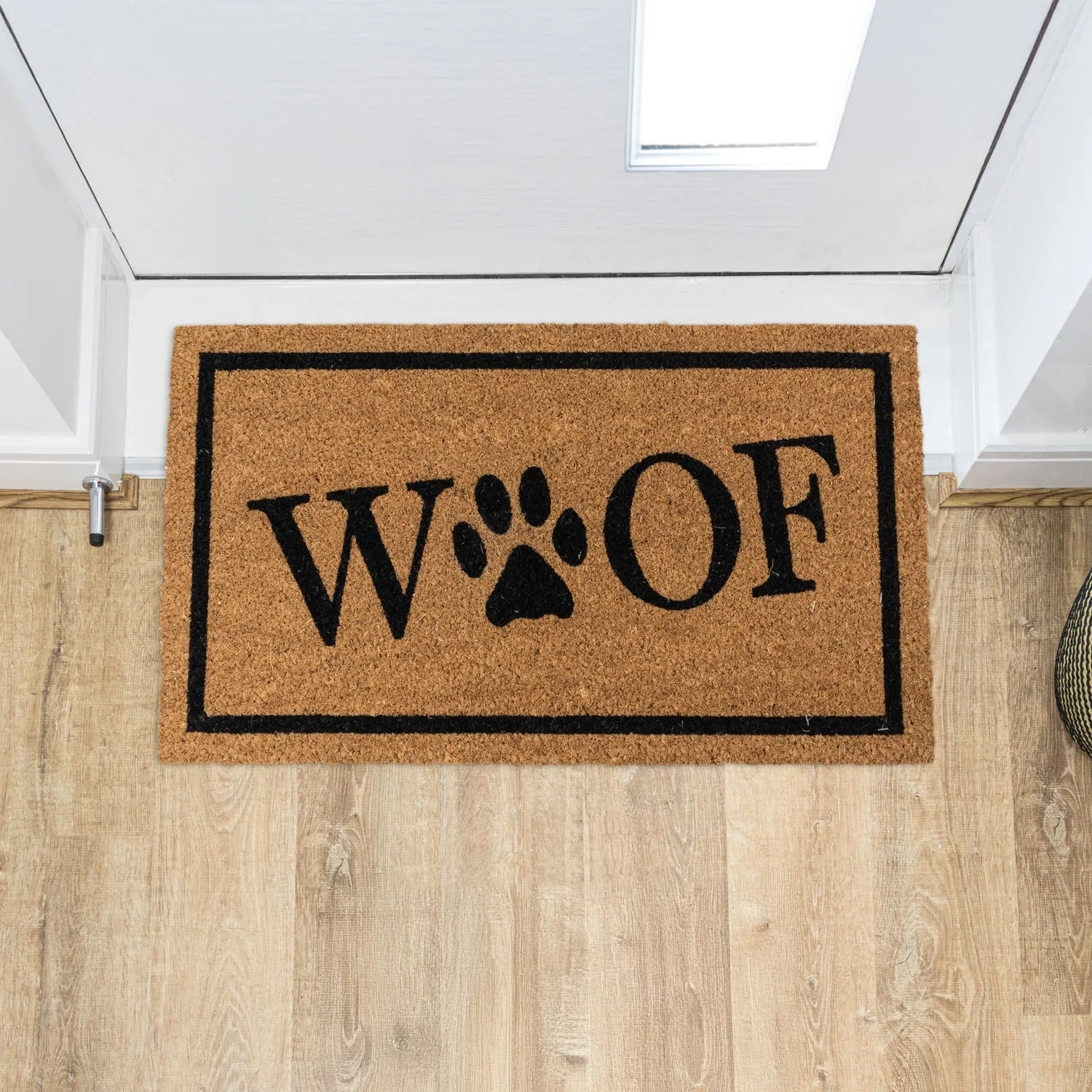 Woof Latex Backed Coir Entrance Doormat - Brown product