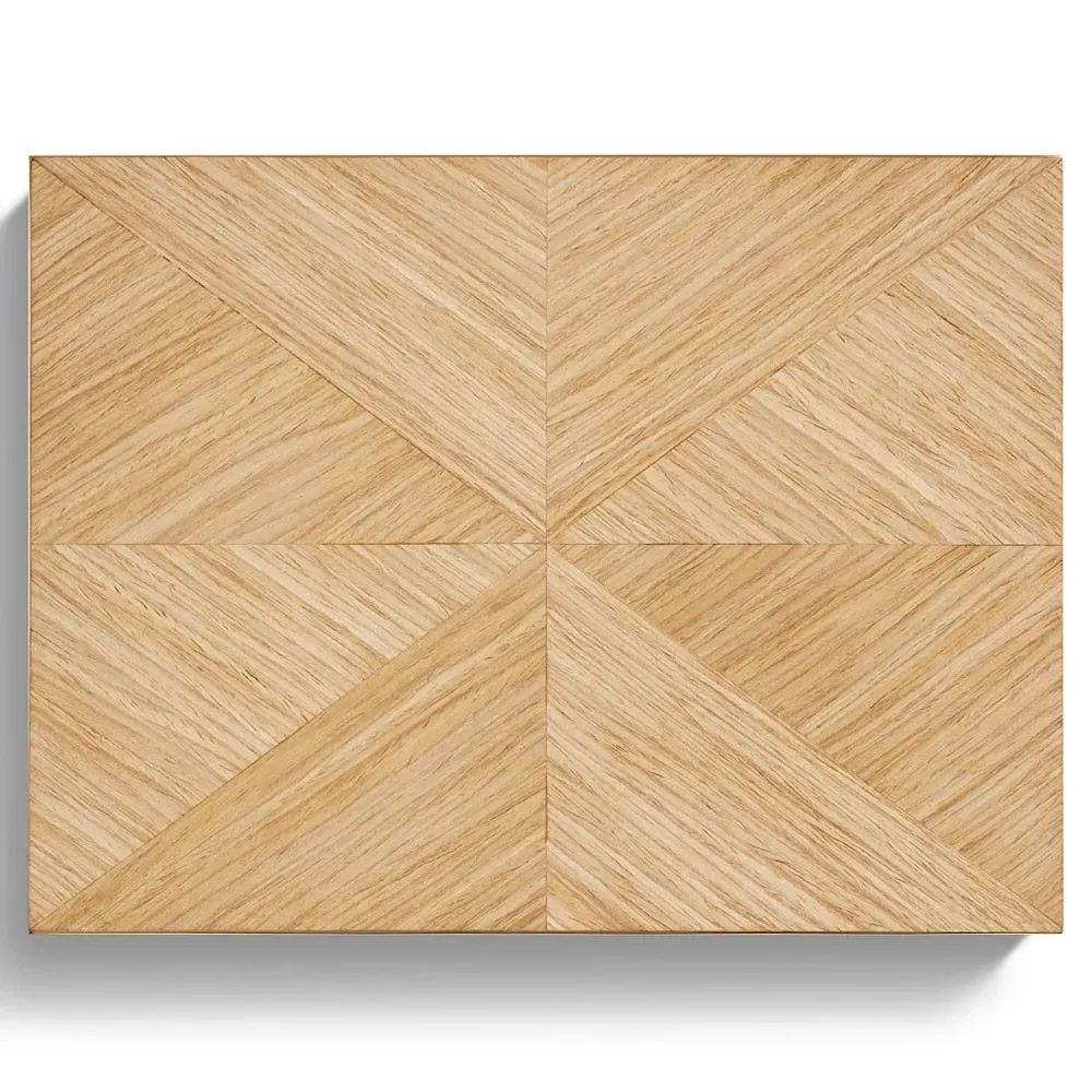 Marcello Large Rectangular Decorative Box - Brown, Oak